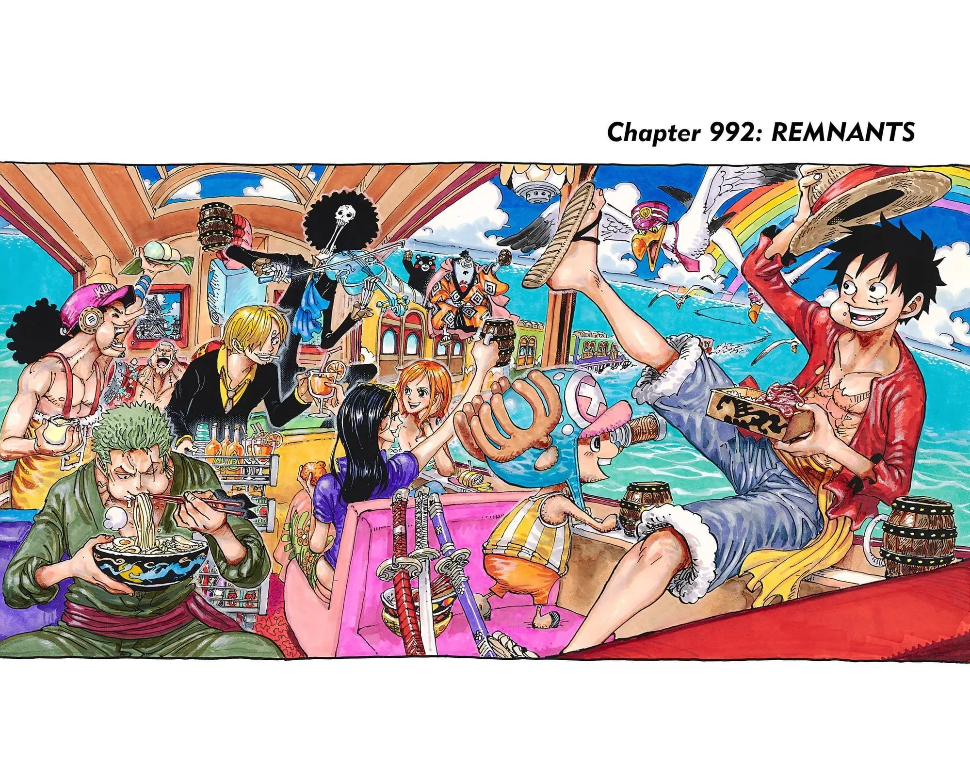One Piece Colored, chapter 992, page 1