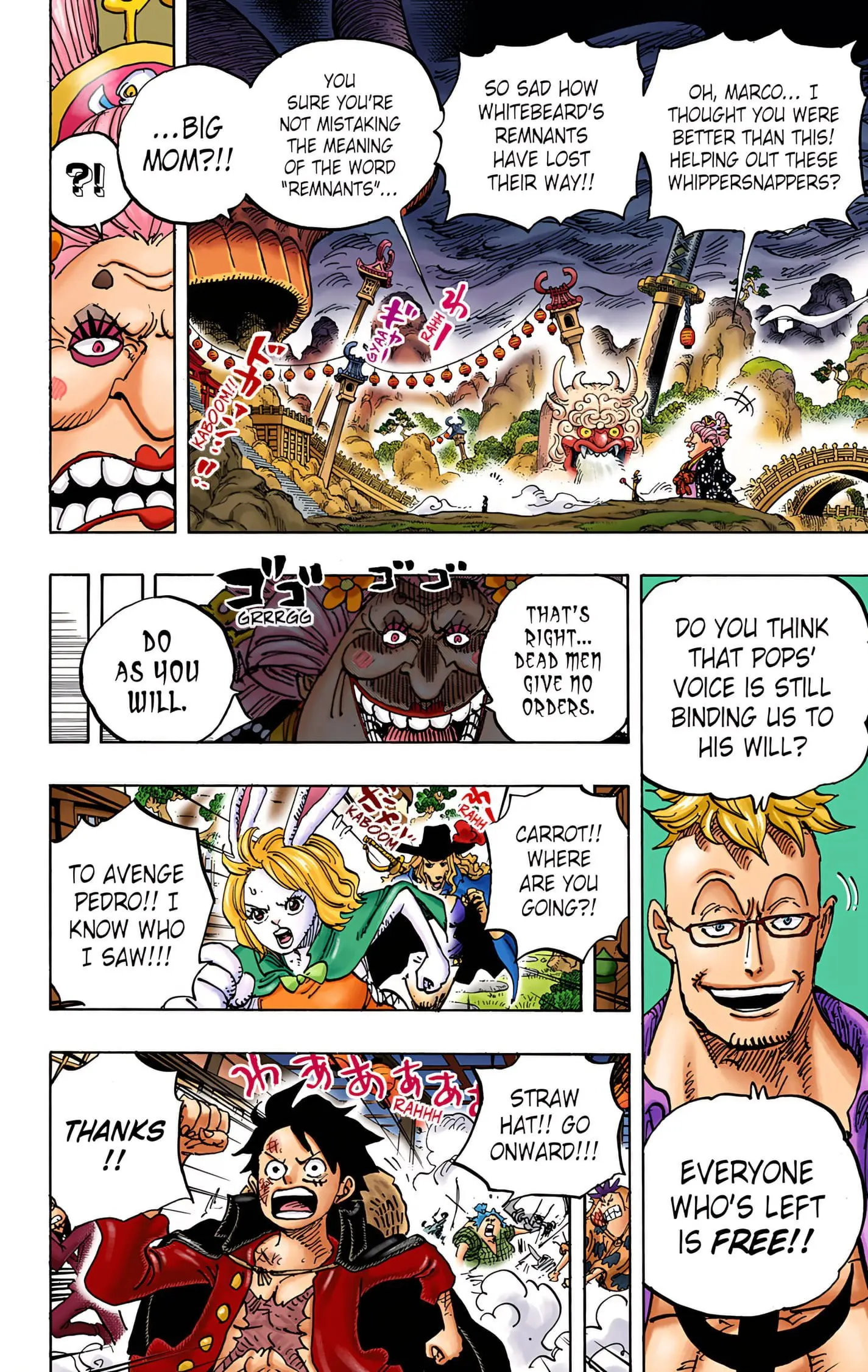 One Piece Colored, chapter 992, page 4