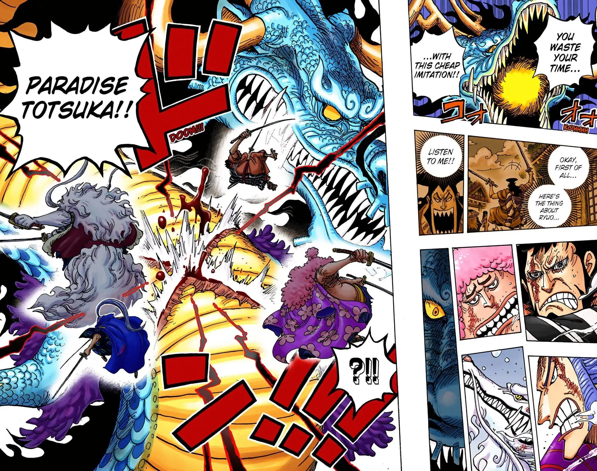 One Piece Colored, chapter 992, page 14