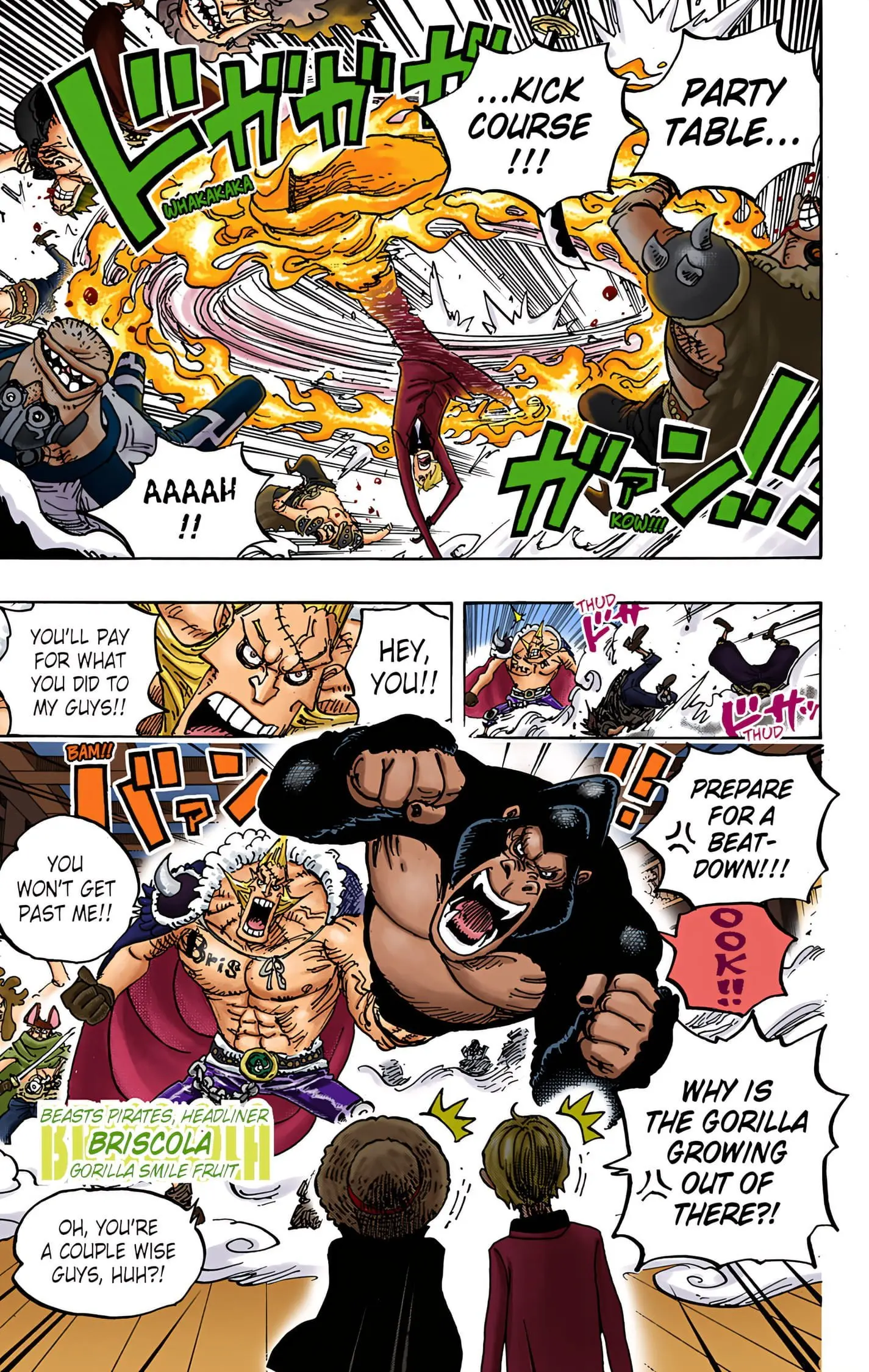 One Piece Colored, chapter 993, page 7