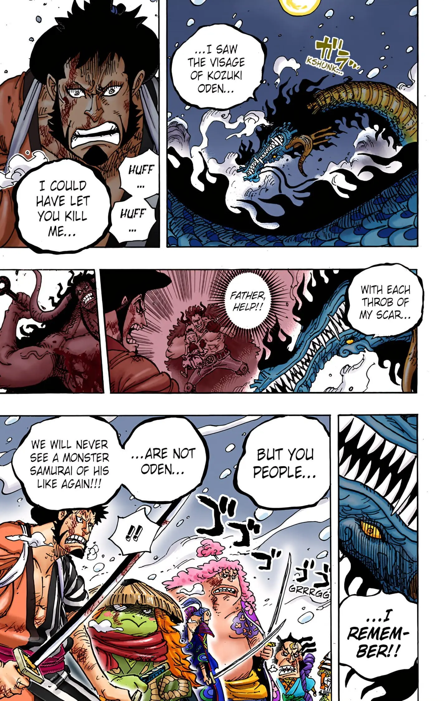 One Piece Colored, chapter 993, page 14