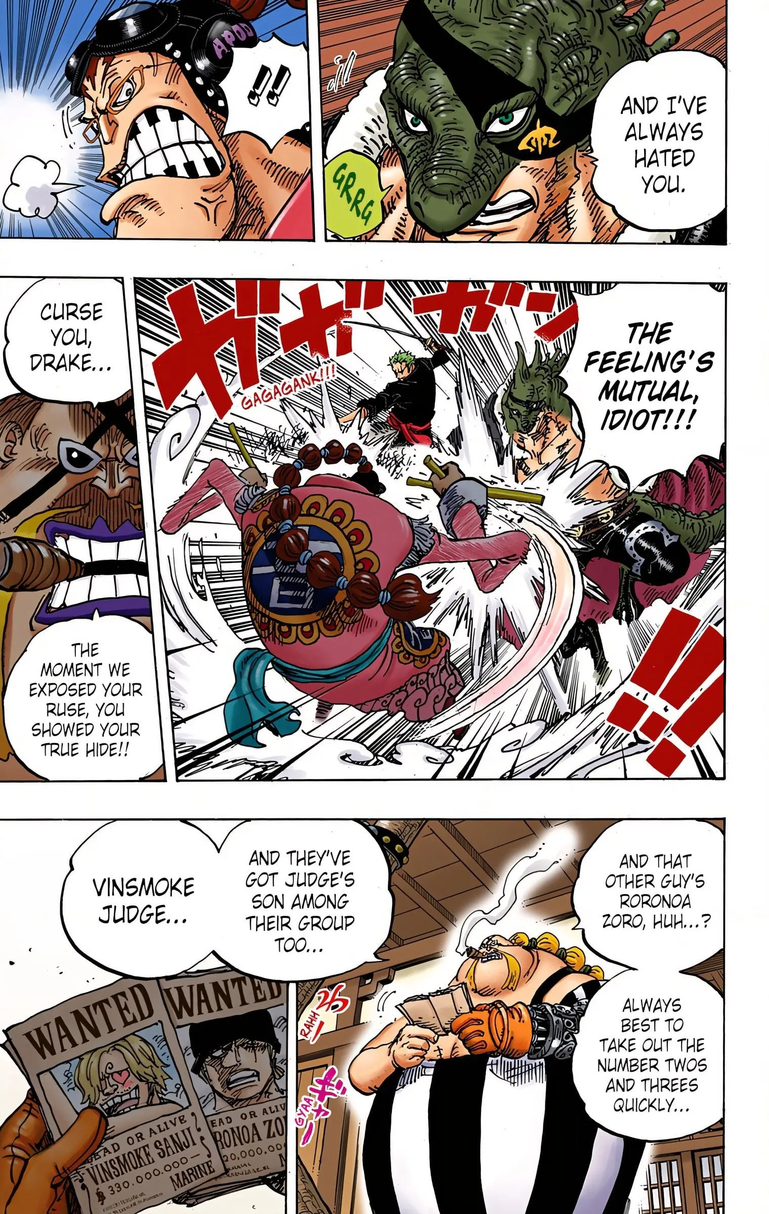 One Piece Colored, chapter 995, page 17