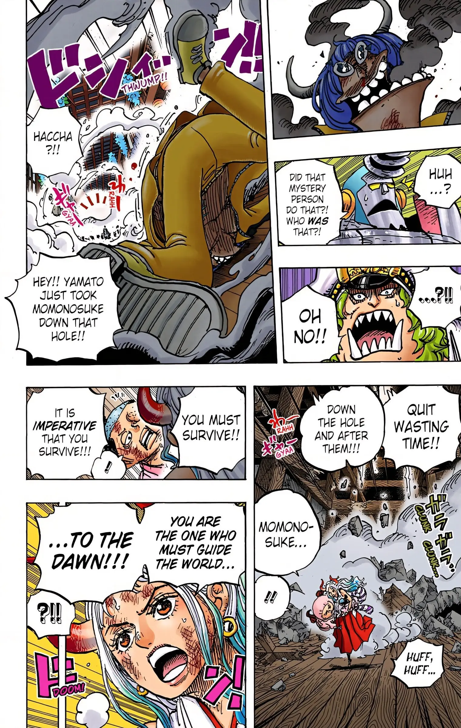 One Piece Colored, chapter 996, page 10