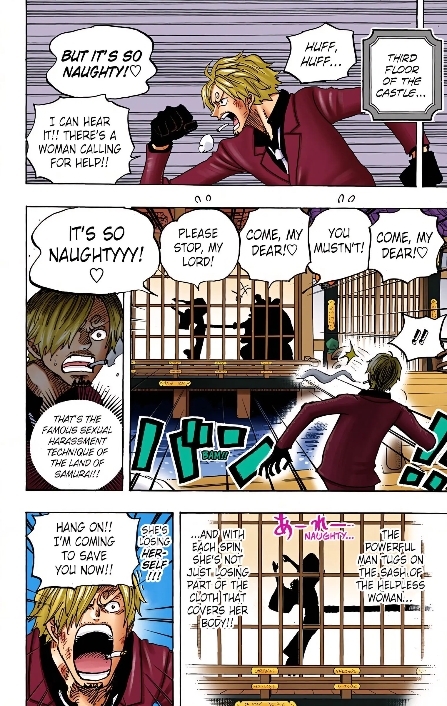 One Piece Colored, chapter 997, page 2