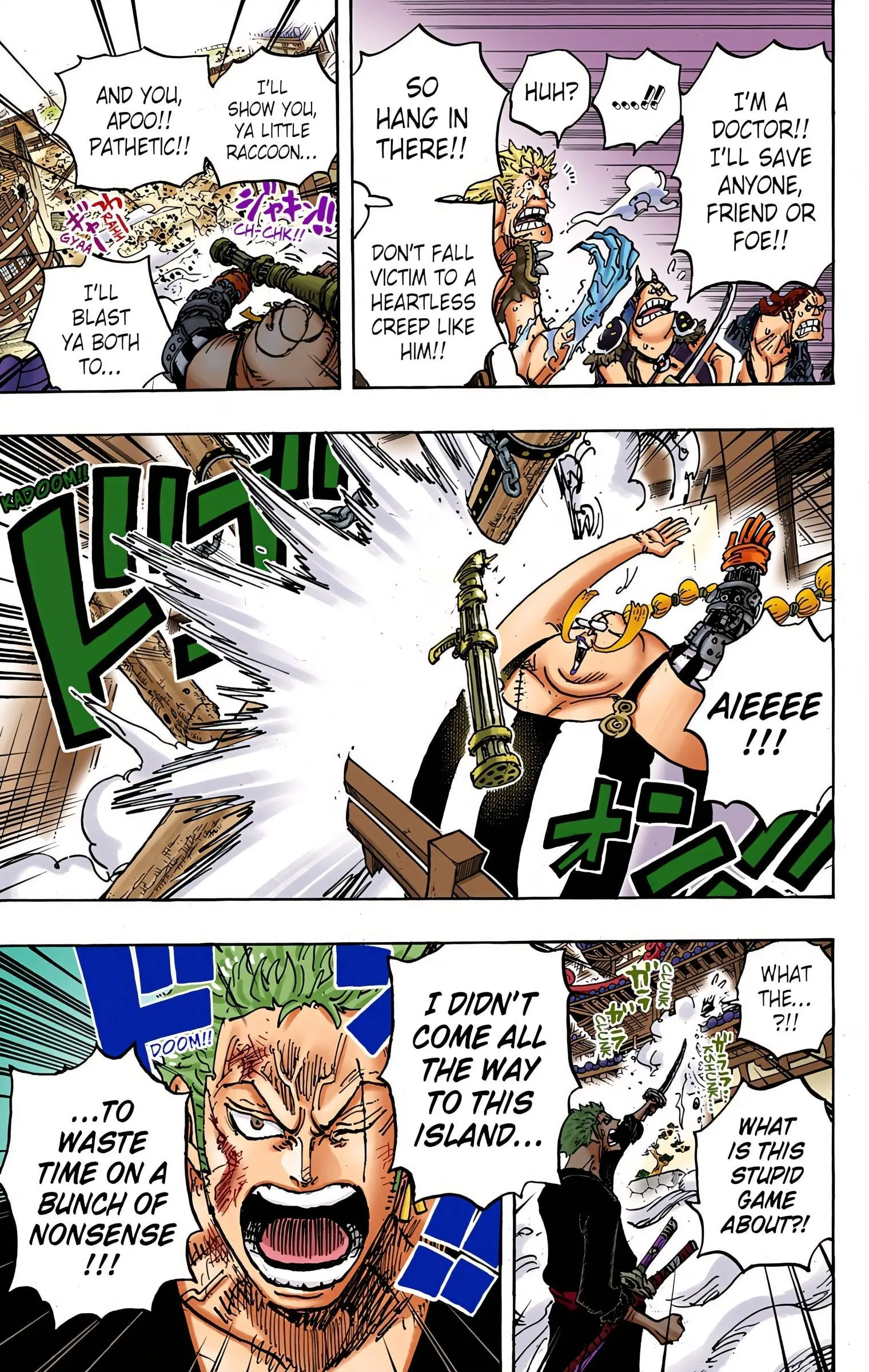 One Piece Colored, chapter 997, page 11
