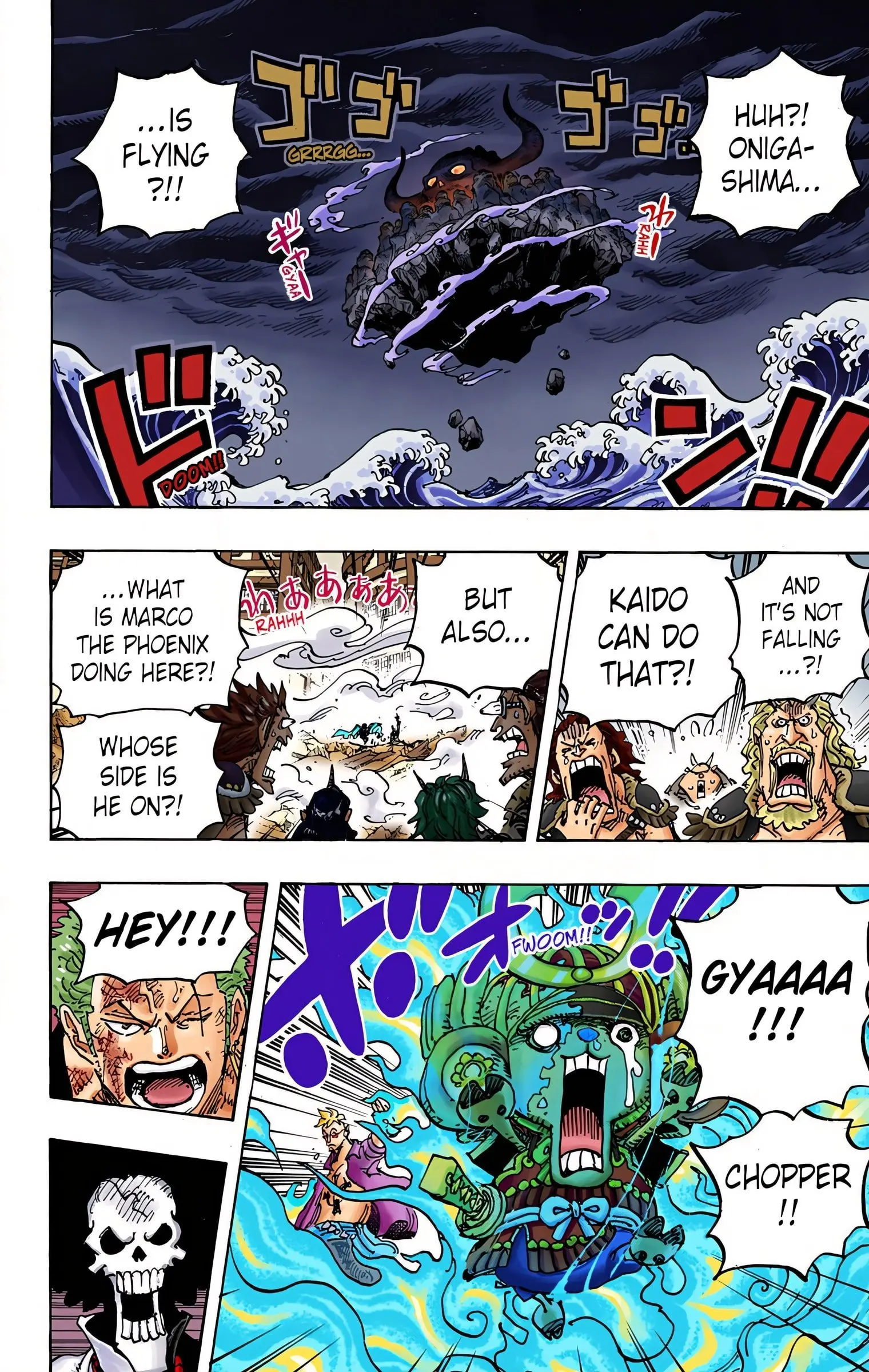 One Piece Colored, chapter 998, page 2