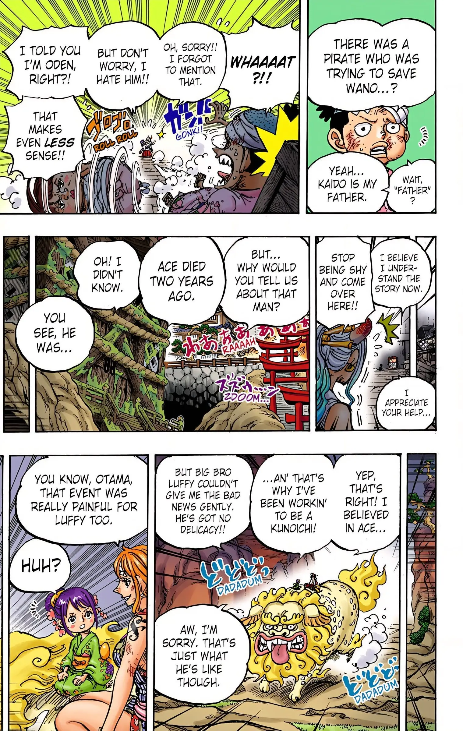 One Piece Colored, chapter 999, page 7
