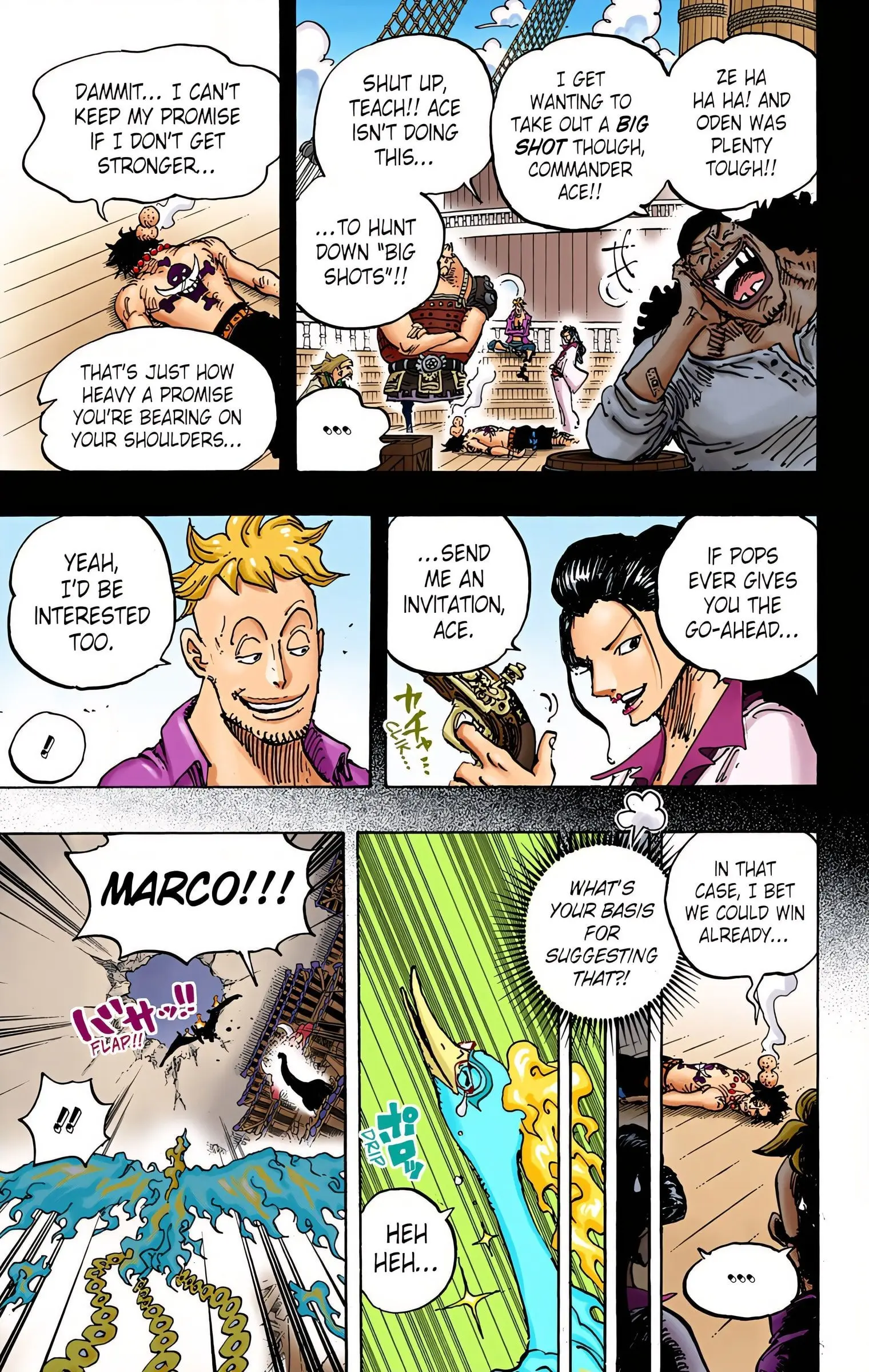 One Piece Colored, chapter 999, page 11