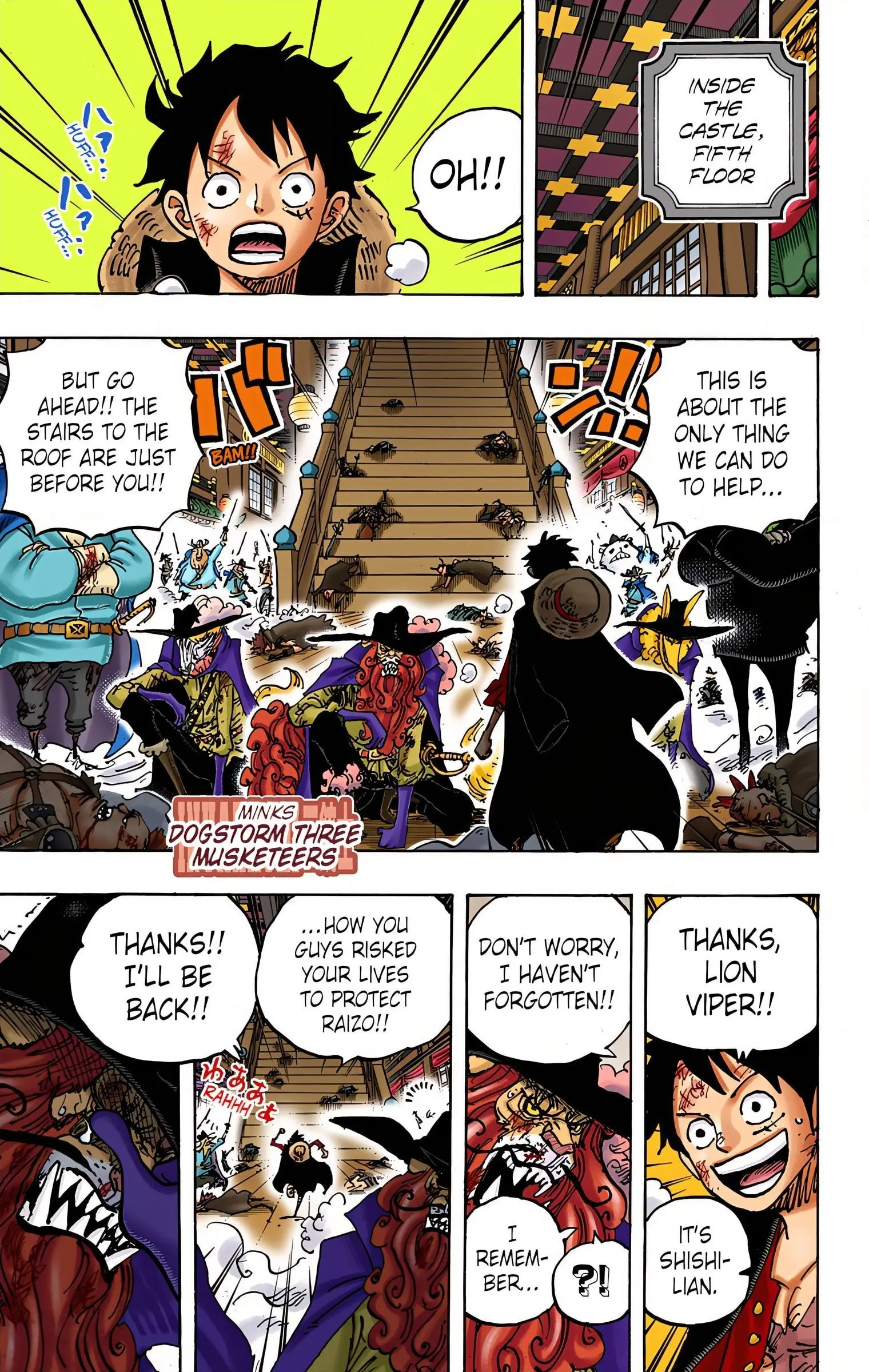 One Piece Colored, chapter 1000, page 3