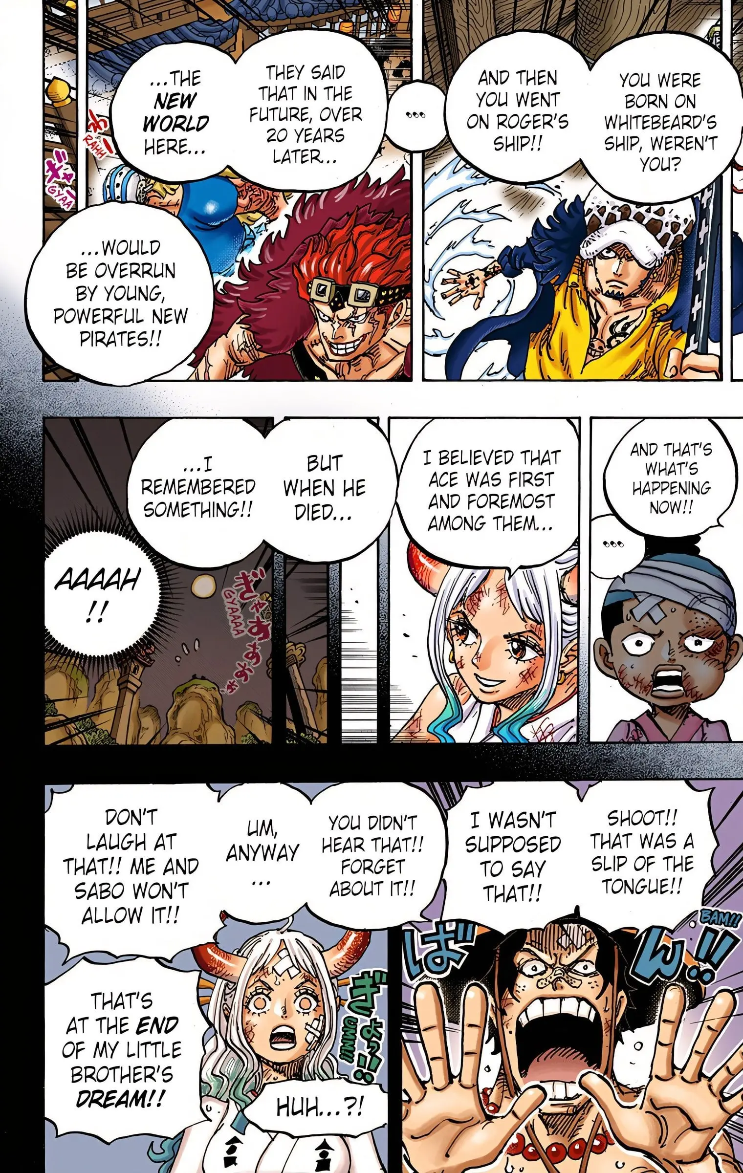 One Piece Colored, chapter 1000, page 6