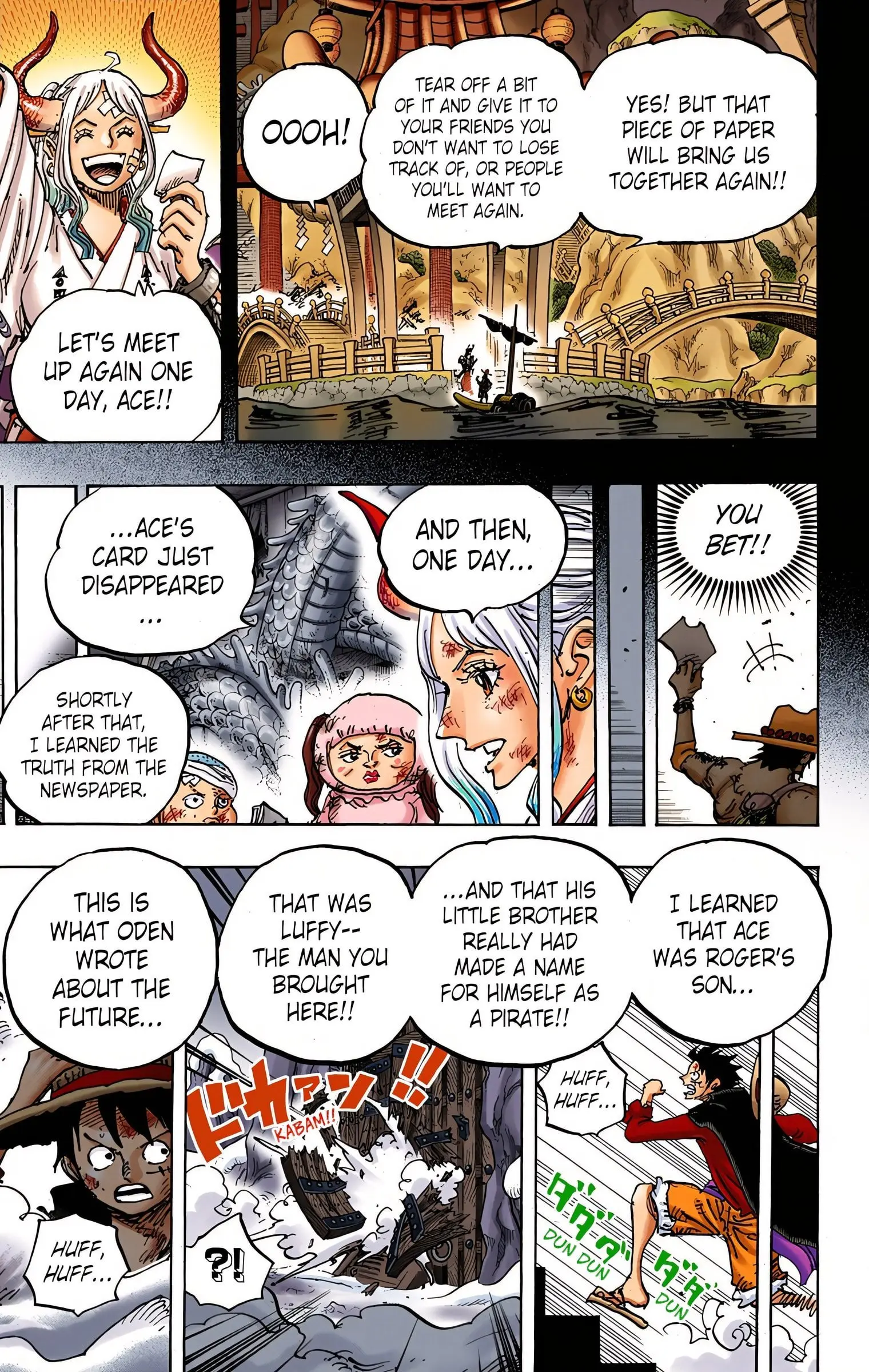 One Piece Colored, chapter 1000, page 9