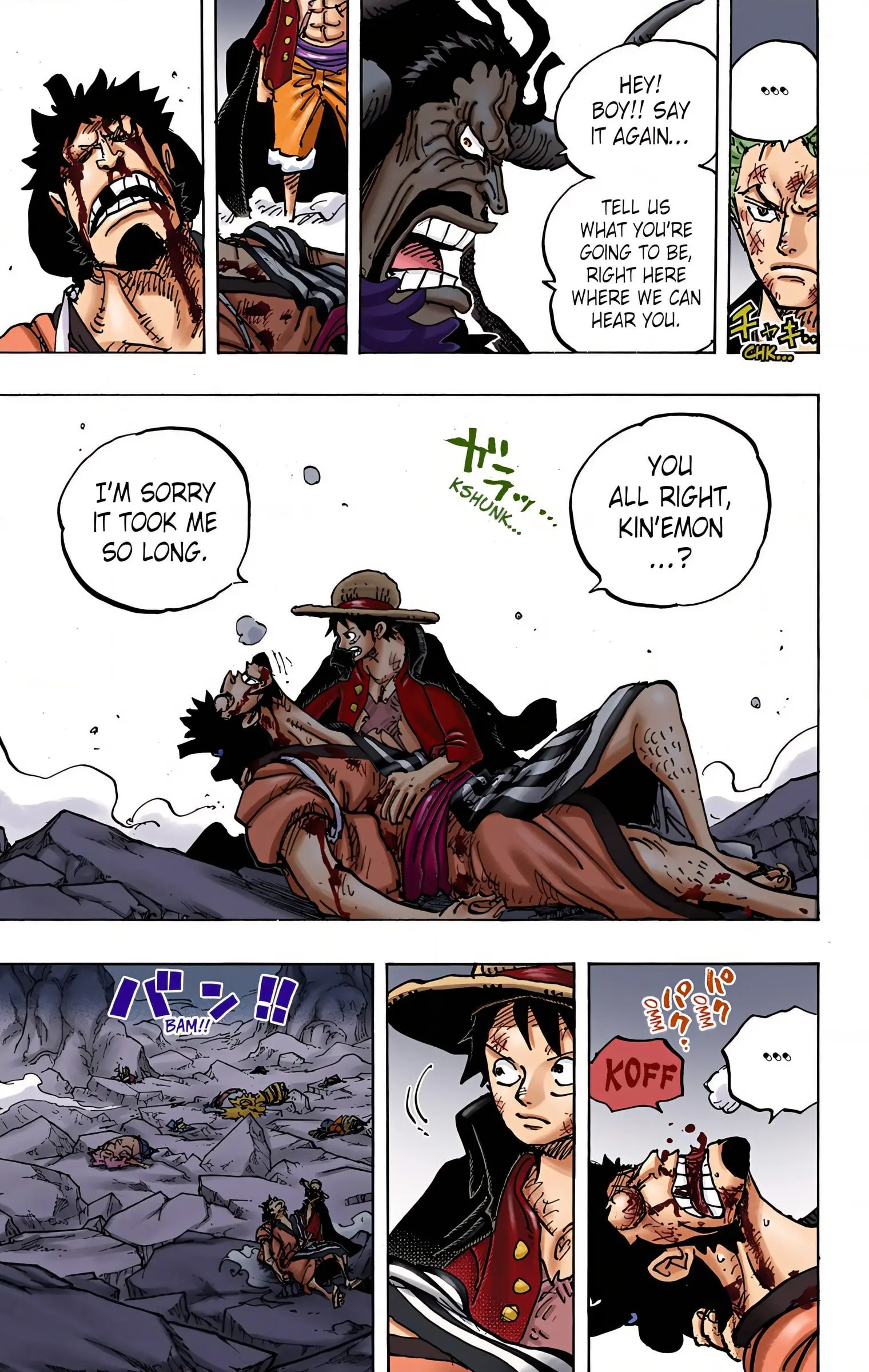 One Piece Colored, chapter 1000, page 12