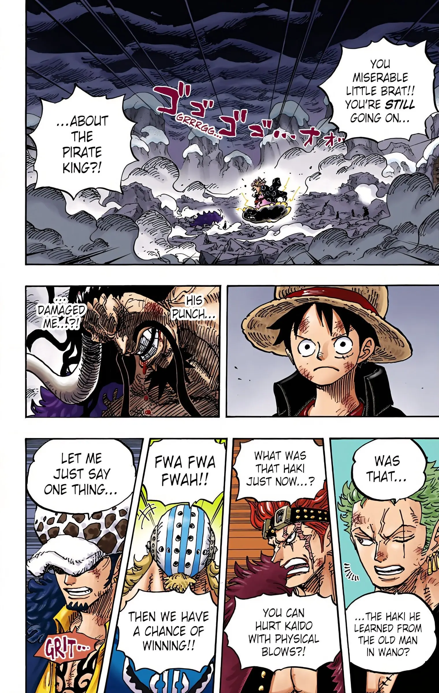 One Piece Colored, chapter 1001, page 2