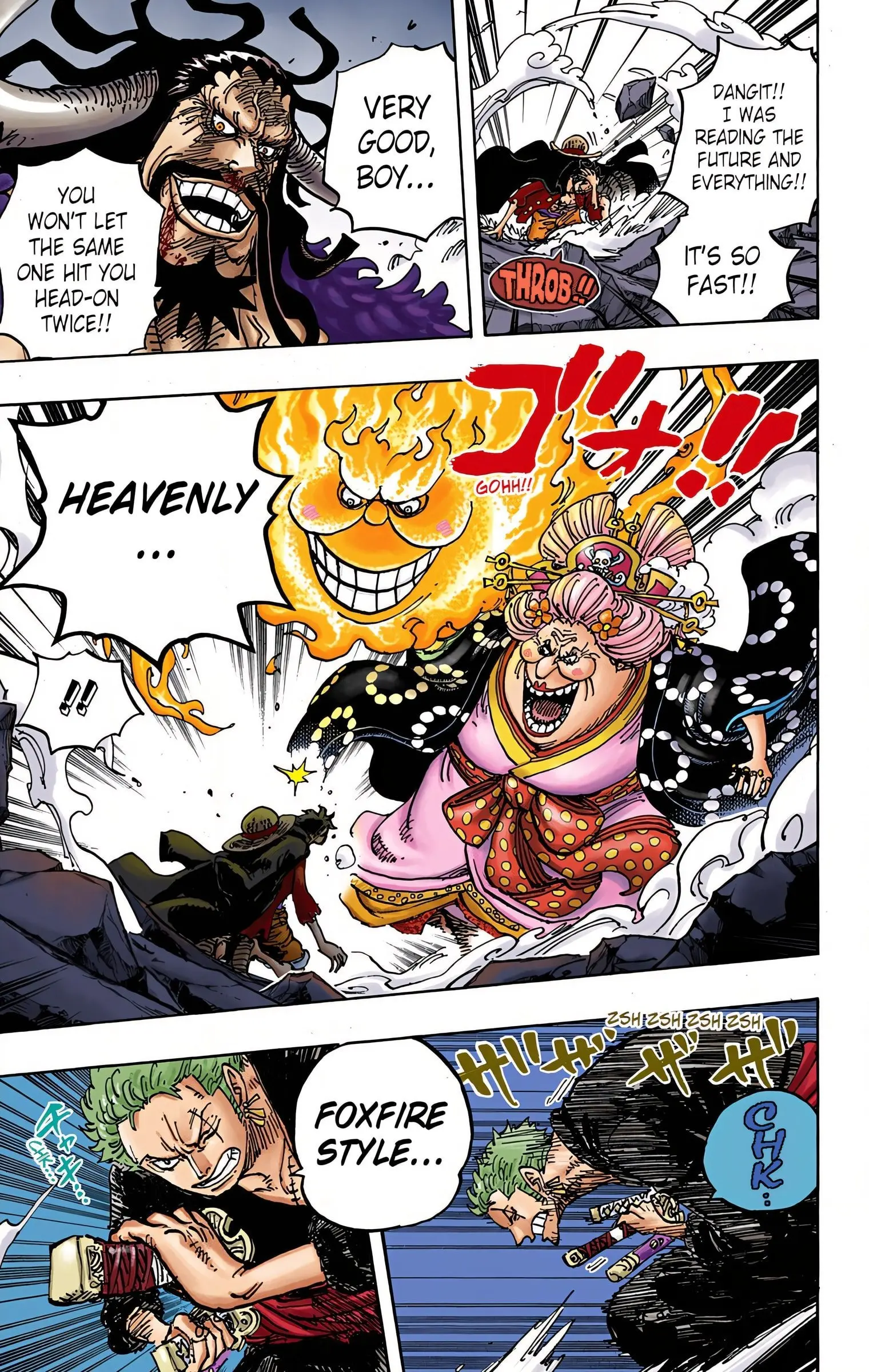 One Piece Colored, chapter 1001, page 5
