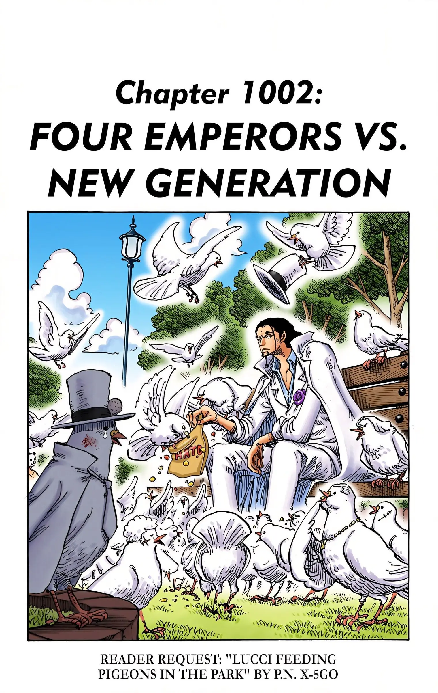 One Piece Colored, chapter 1002, page 1