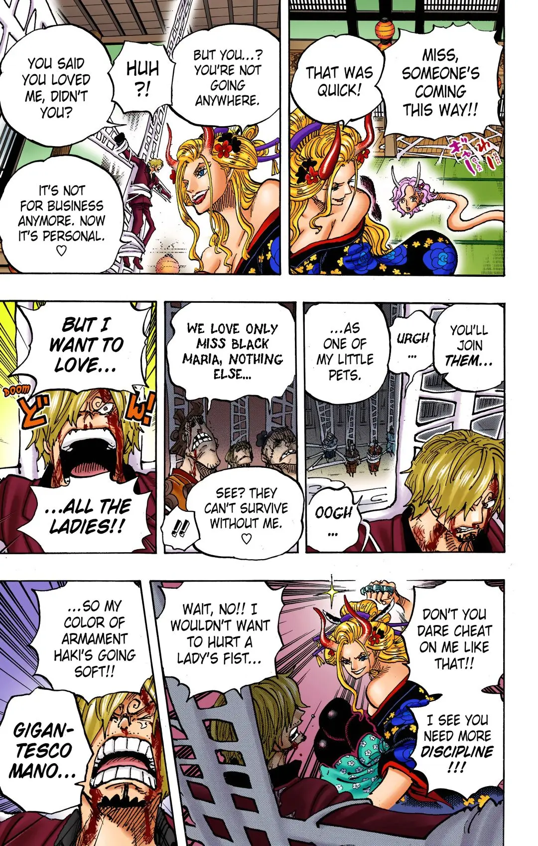 One Piece Colored, chapter 1005, page 13