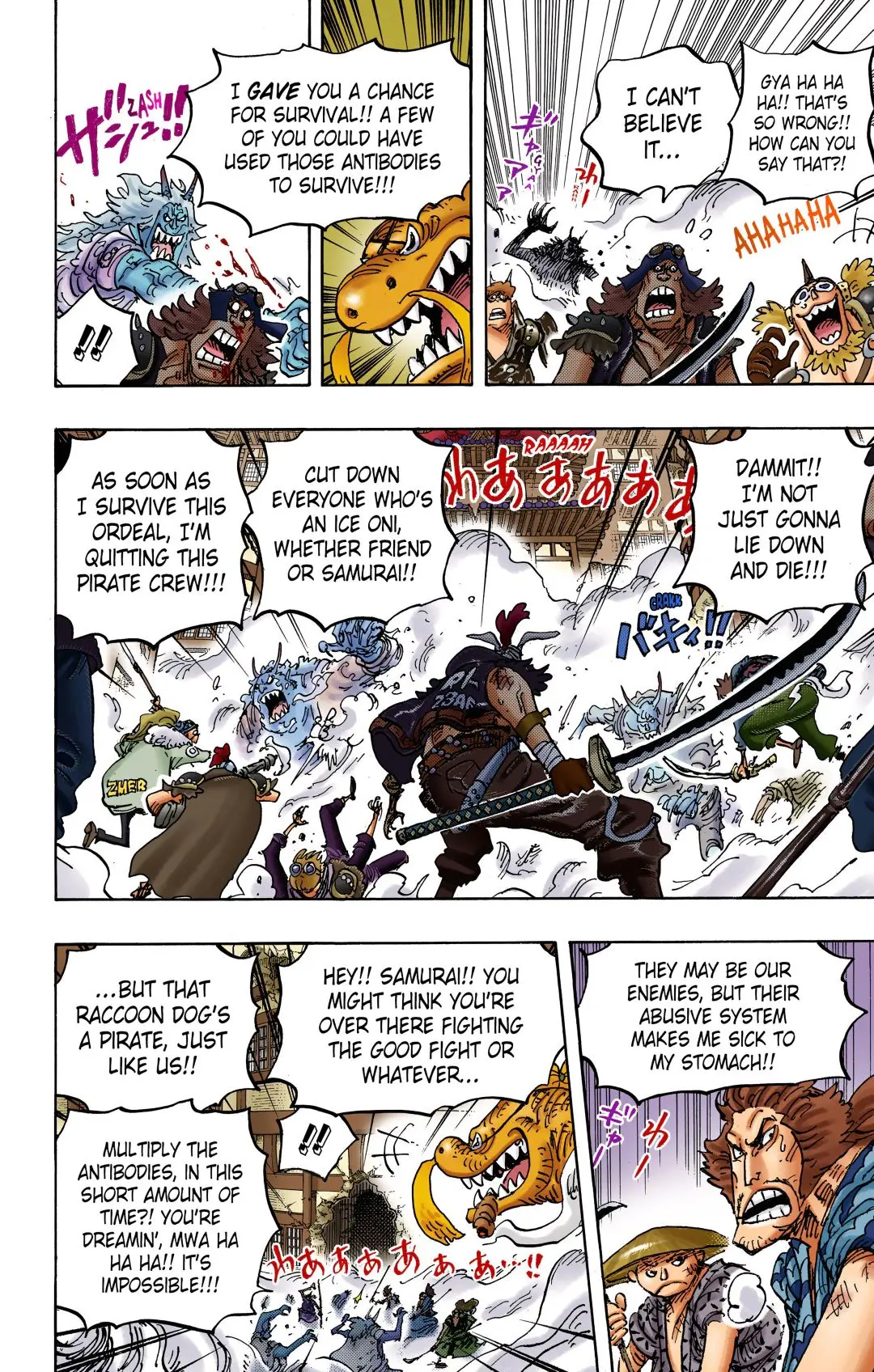 One Piece Colored, chapter 1007, page 6