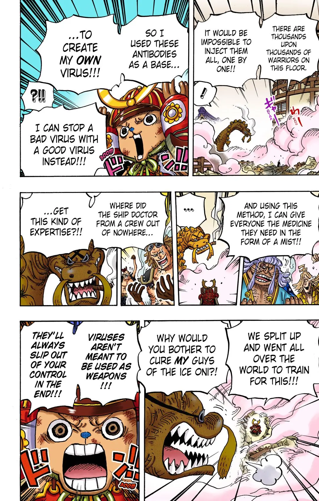 One Piece Colored, chapter 1007, page 10