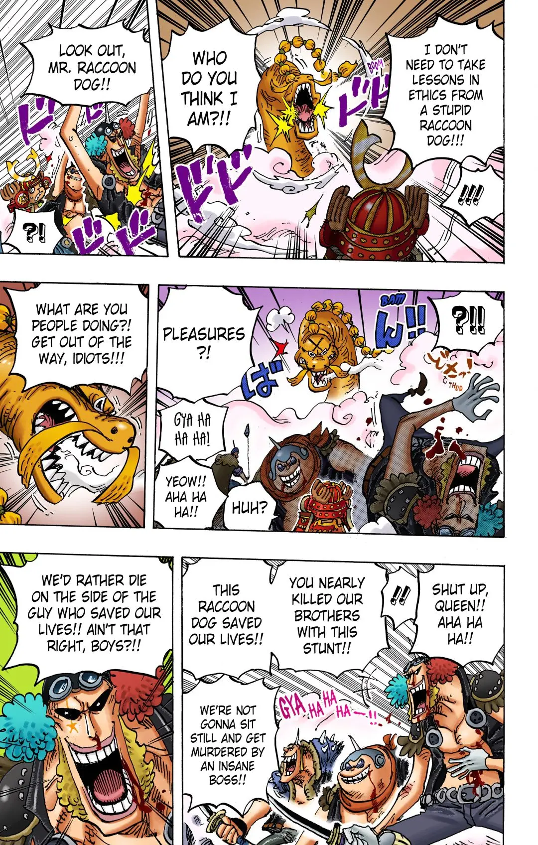 One Piece Colored, chapter 1007, page 11