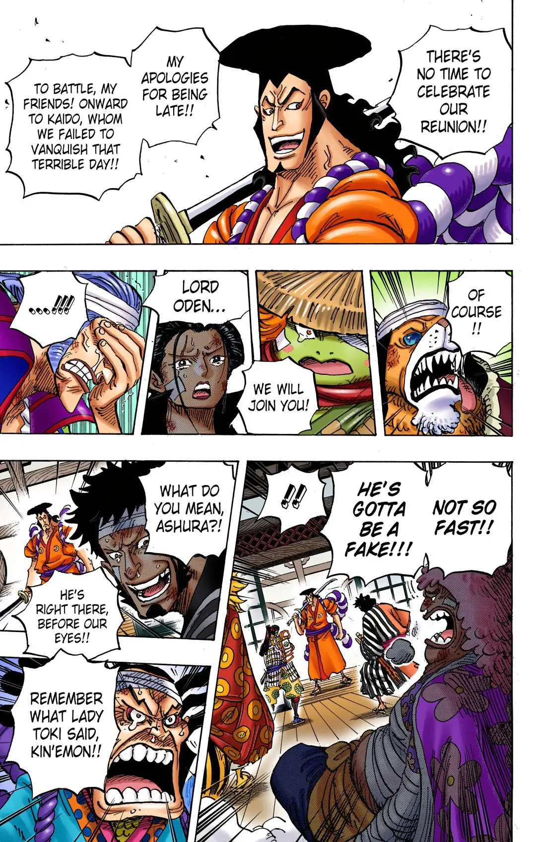 One Piece Colored, chapter 1008, page 3