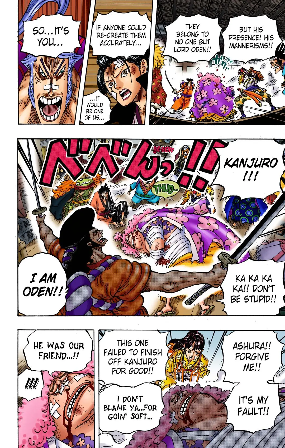 One Piece Colored, chapter 1008, page 6