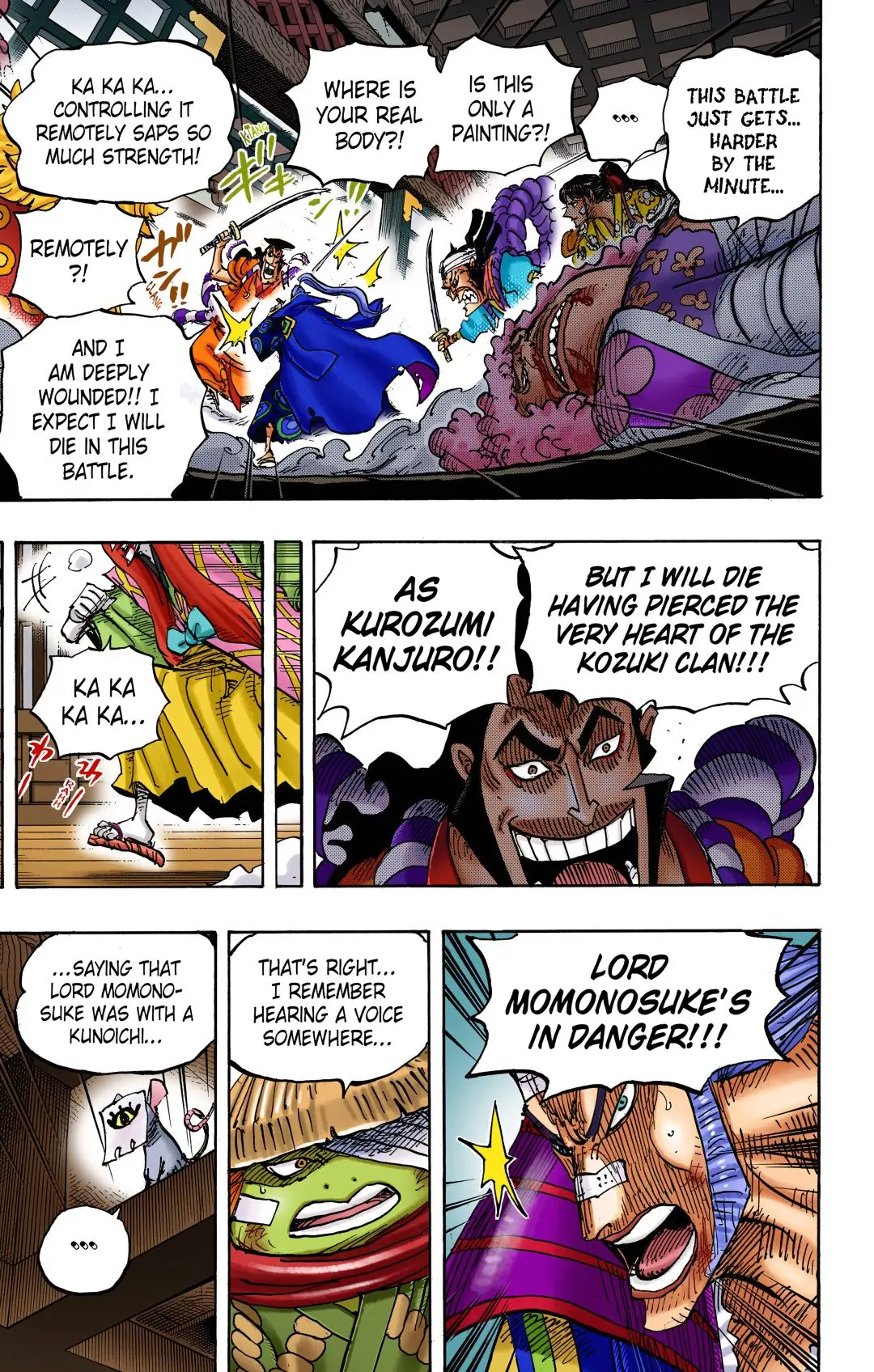 One Piece Colored, chapter 1008, page 7