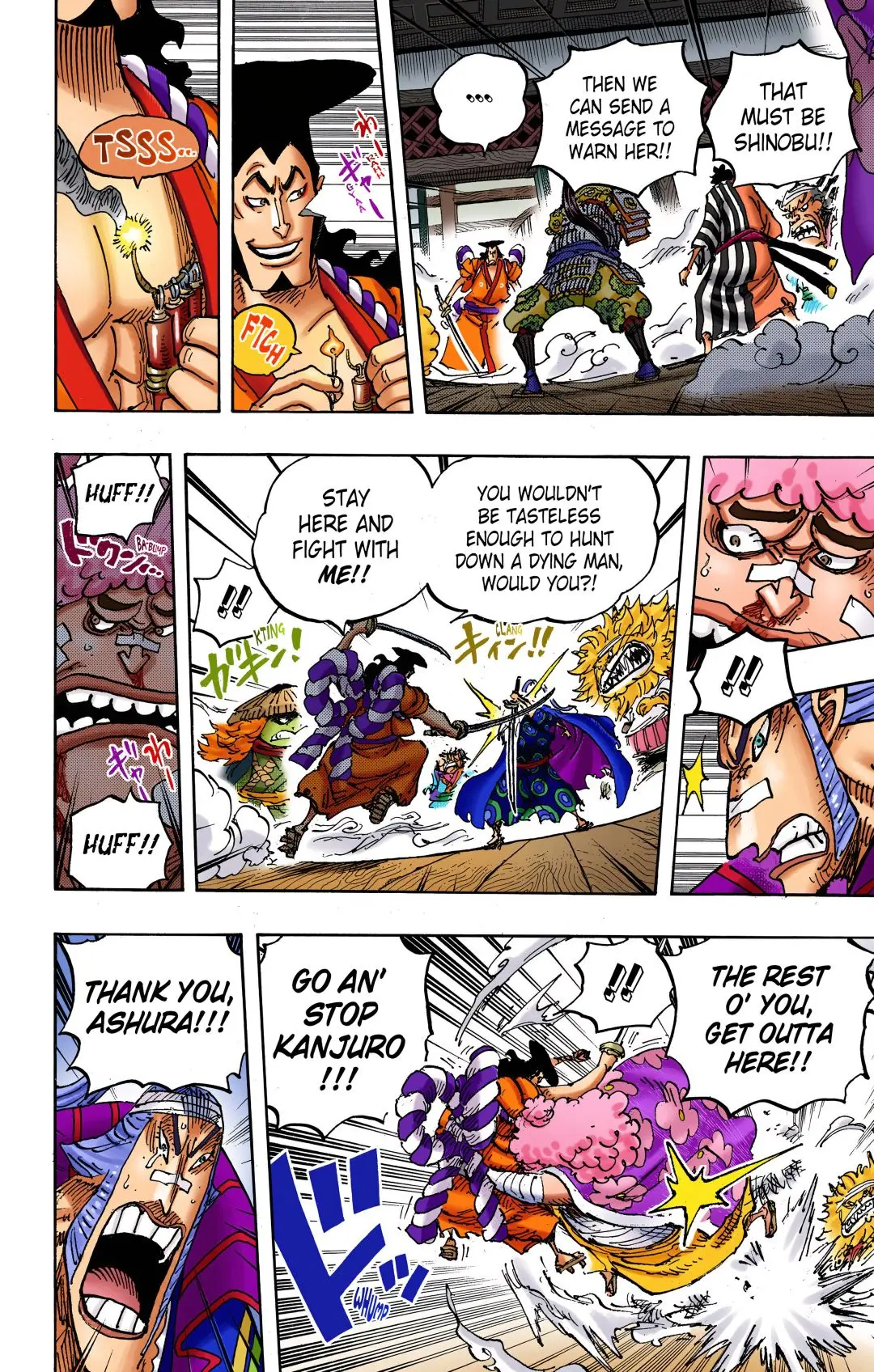 One Piece Colored, chapter 1008, page 8