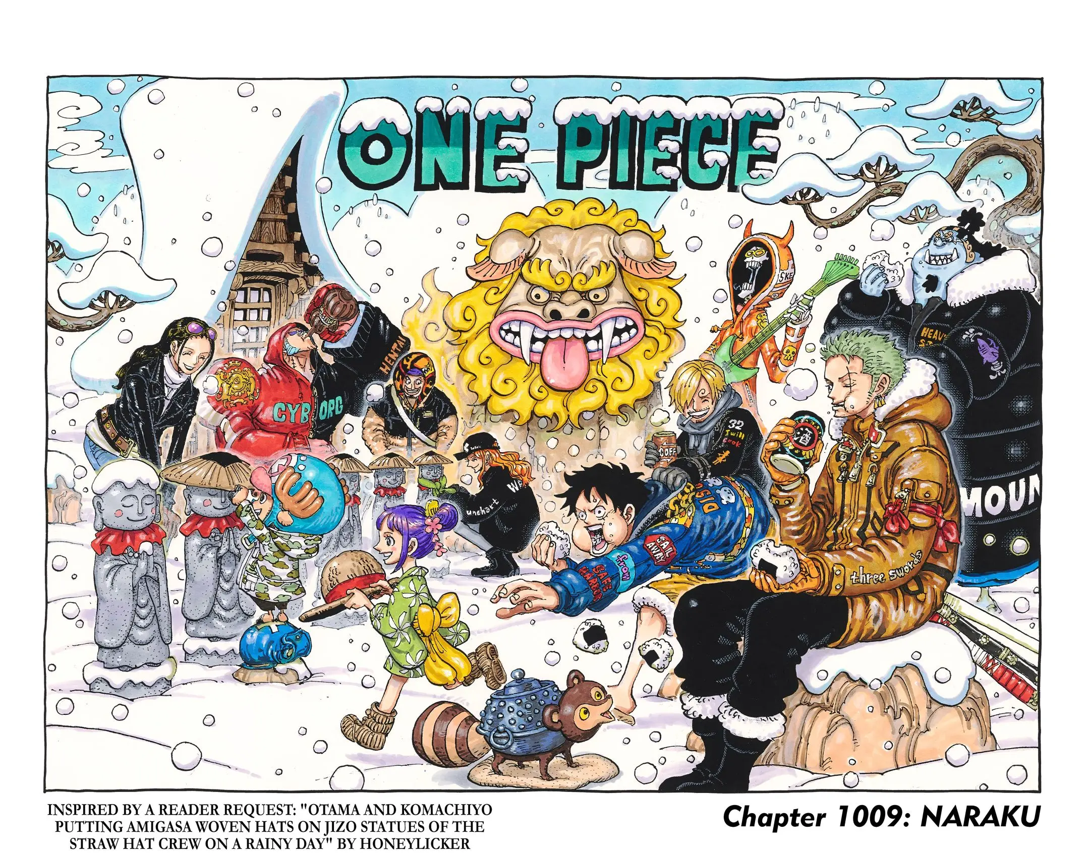 One Piece Colored, chapter 1009, page 1