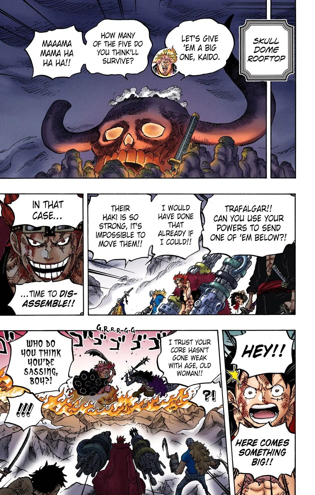 One Piece Colored, chapter 1009, page 5