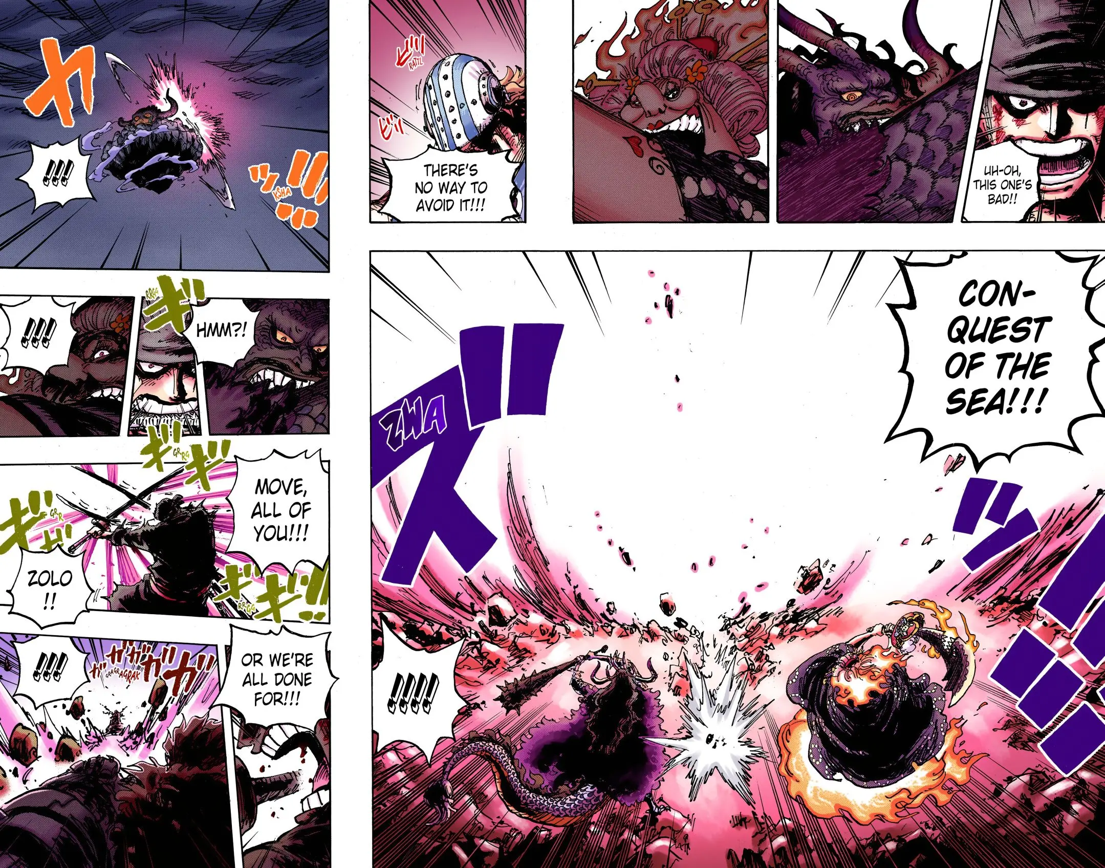 One Piece Colored, chapter 1009, page 6