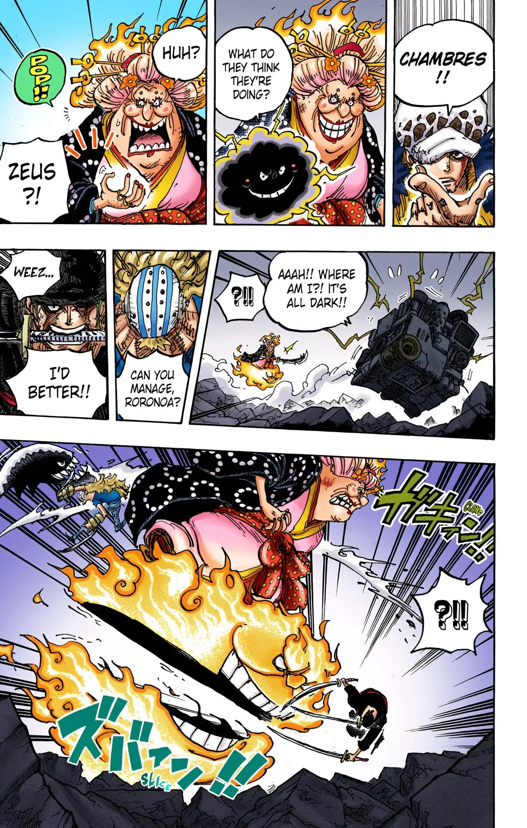 One Piece Colored, chapter 1009, page 12