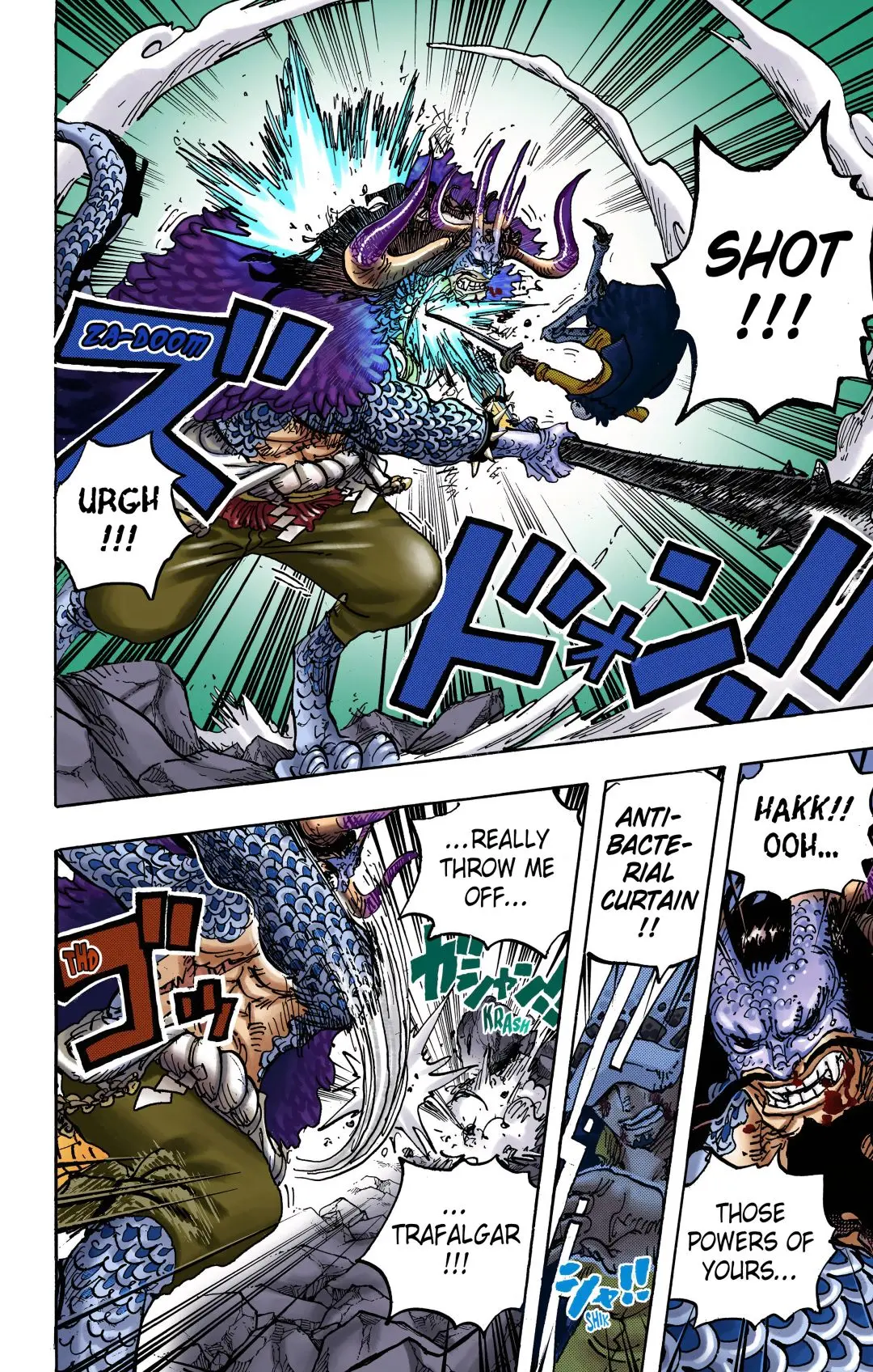 One Piece Colored, chapter 1010, page 4