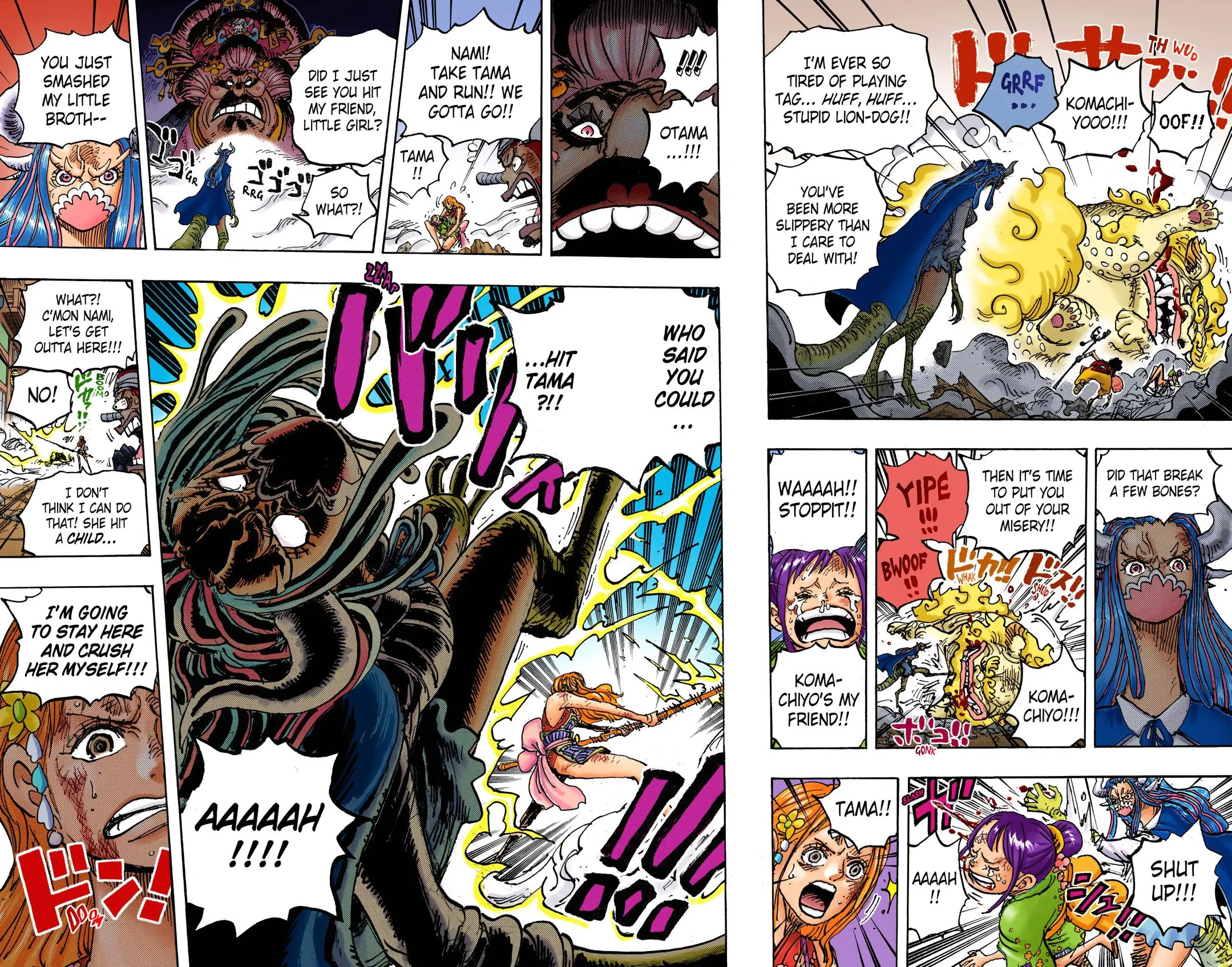 One Piece Colored, chapter 1012, page 14