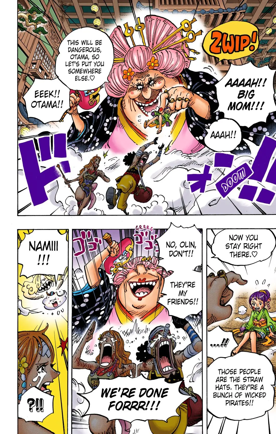 One Piece Colored, chapter 1013, page 9