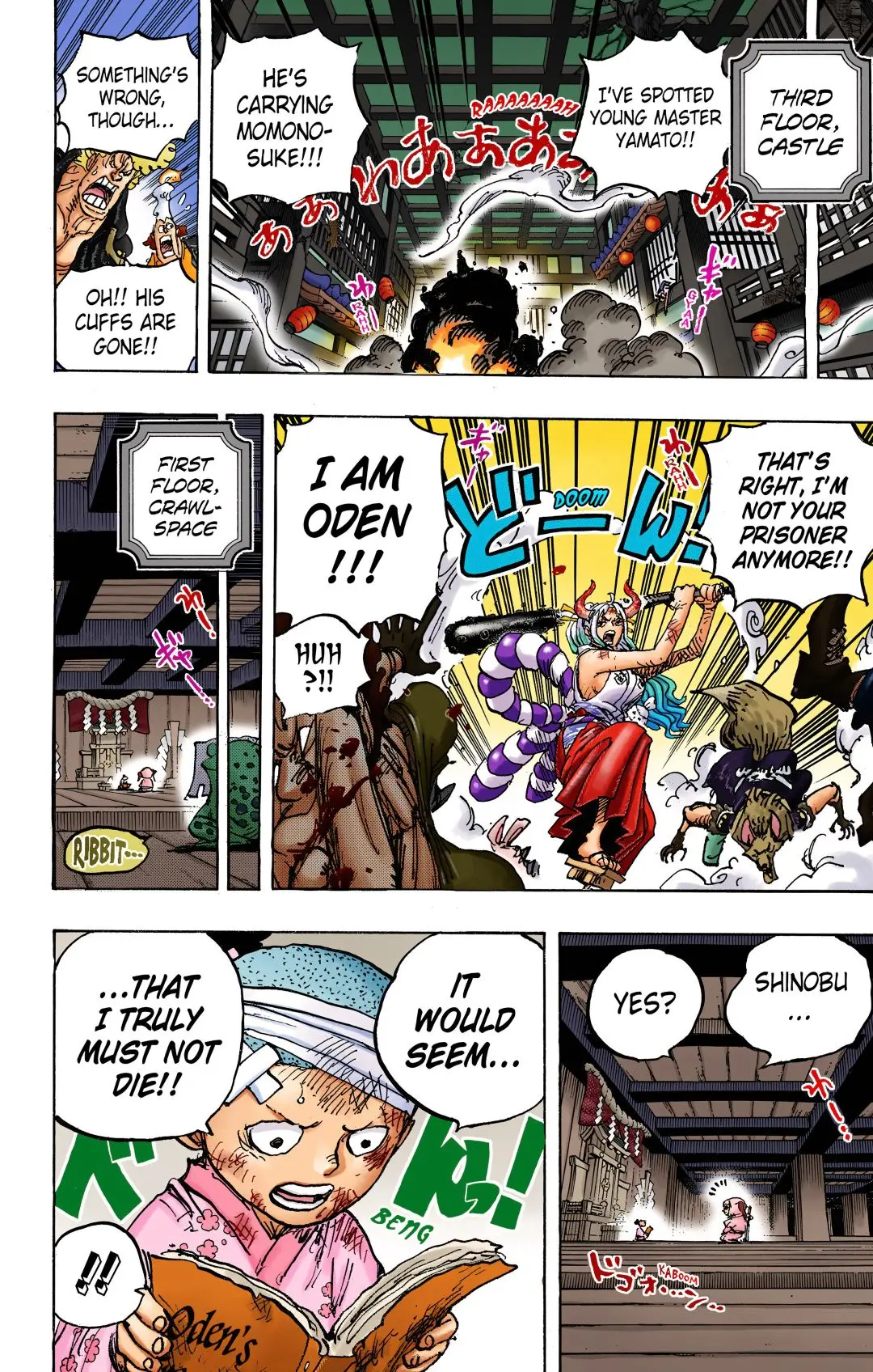 One Piece Colored, chapter 1014, page 4