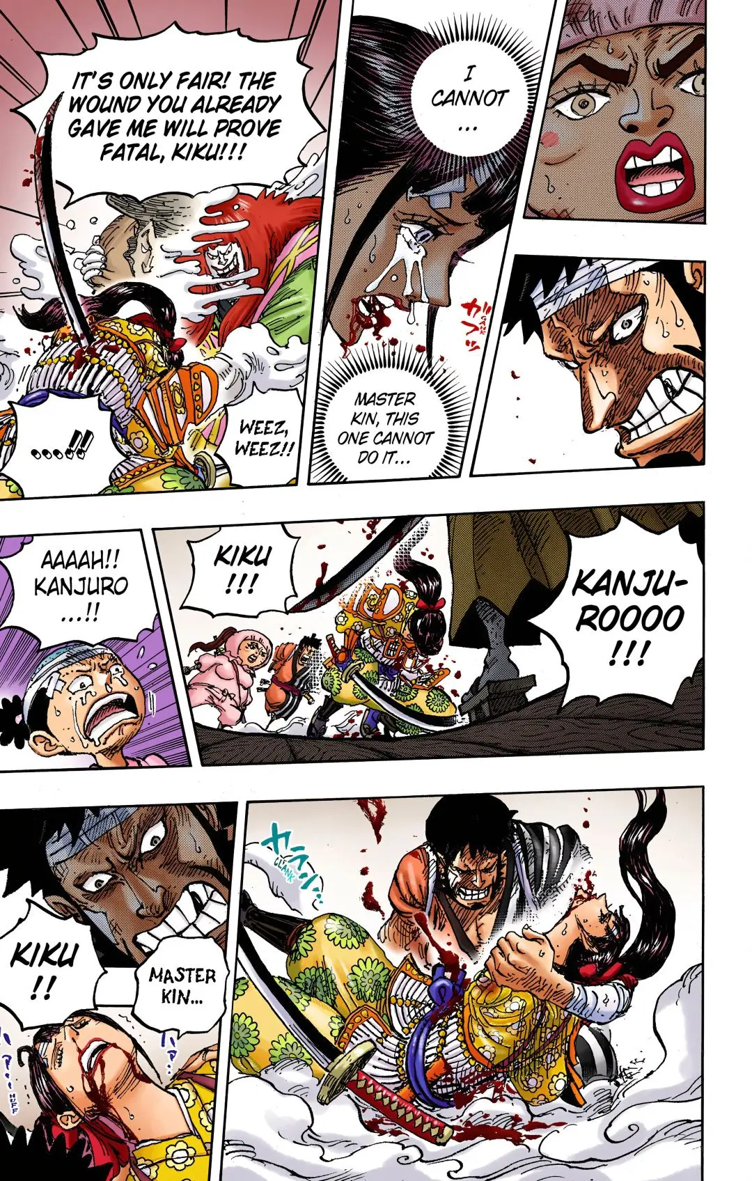 One Piece Colored, chapter 1014, page 12
