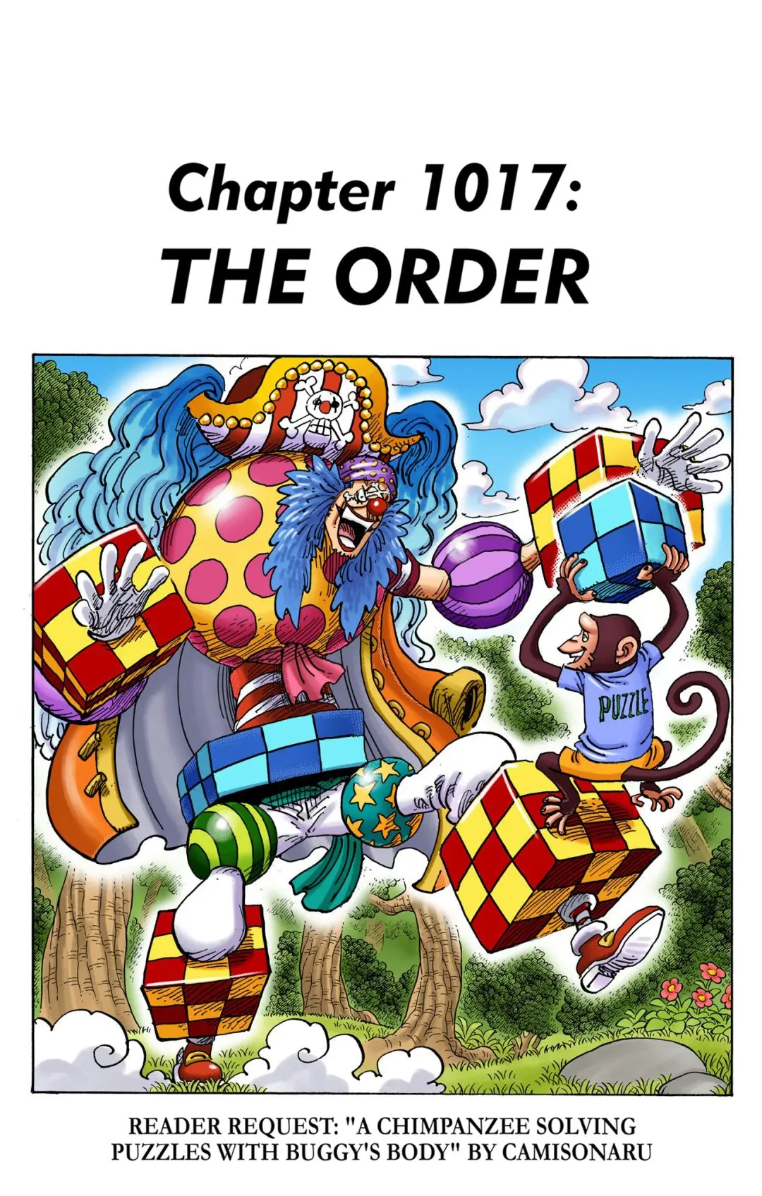 One Piece Colored, chapter 1017, page 1