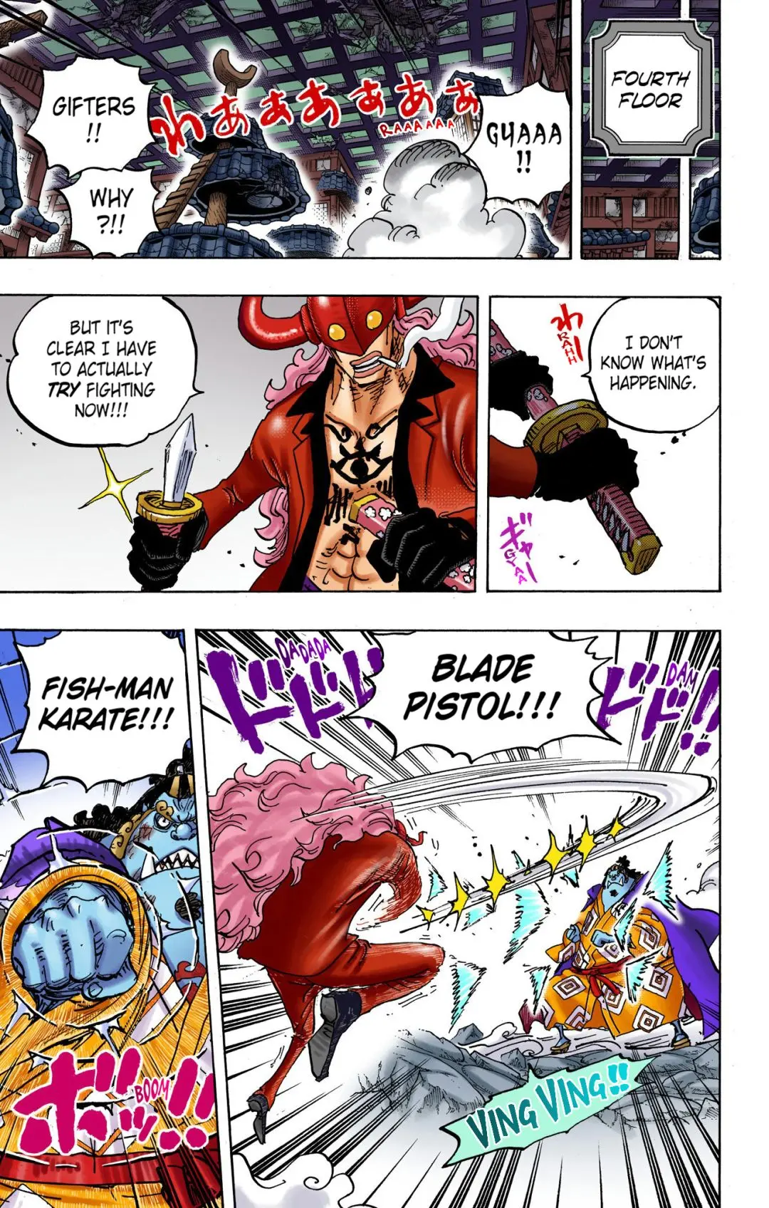 One Piece Colored, chapter 1017, page 13