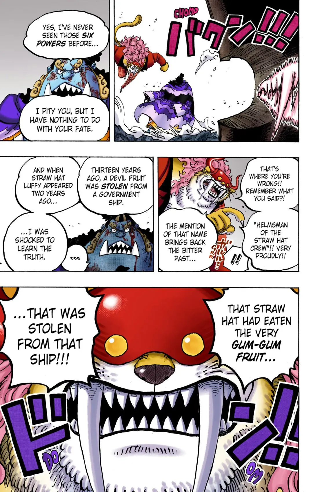 One Piece Colored, chapter 1017, page 17