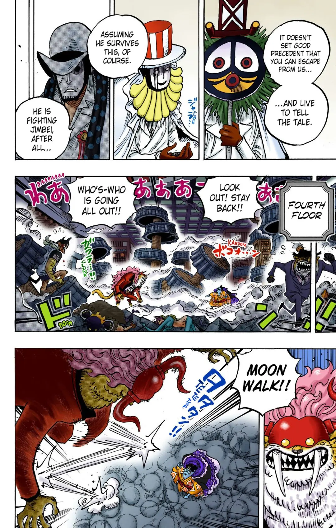 One Piece Colored, chapter 1018, page 6