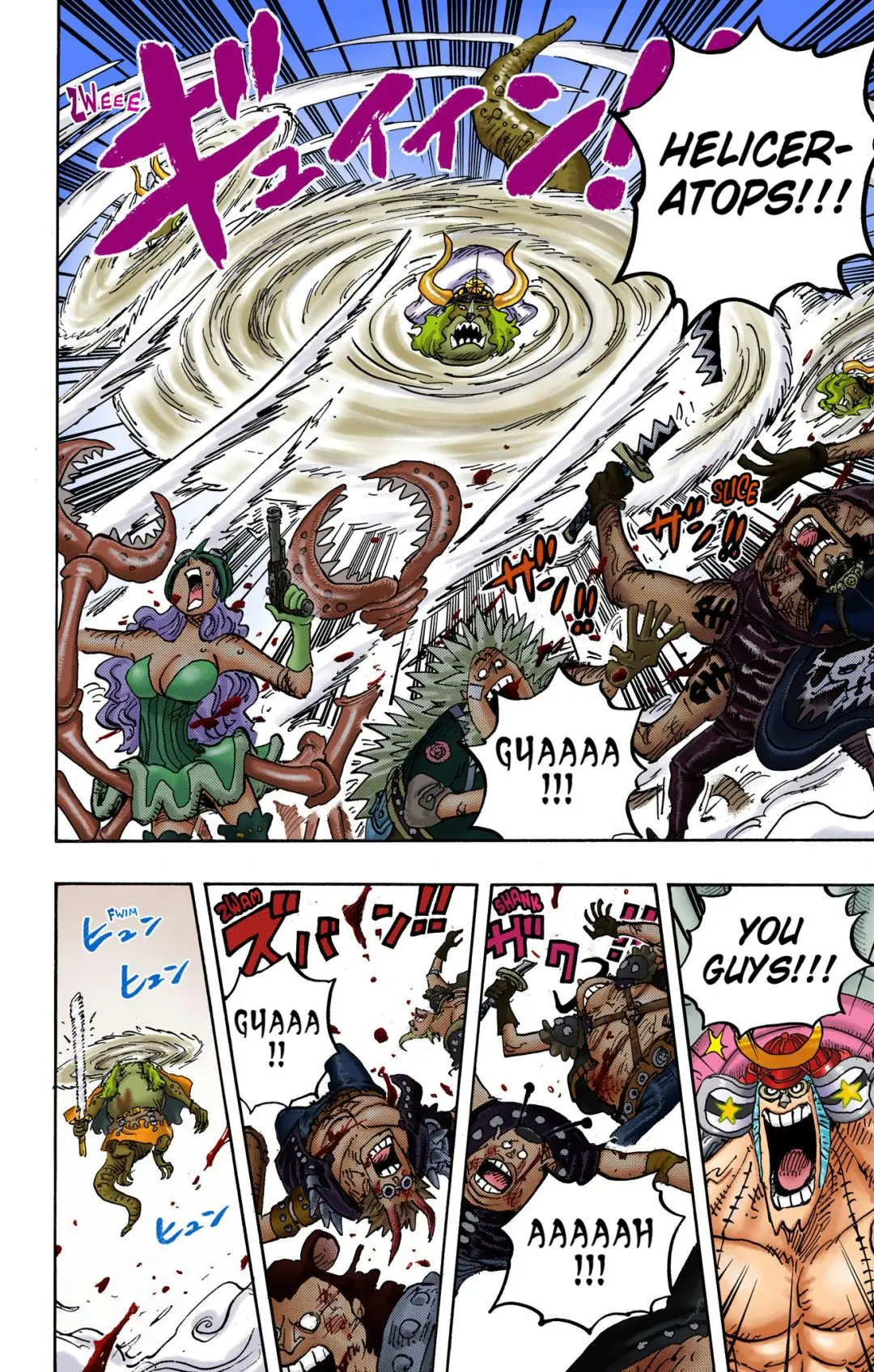 One Piece Colored, chapter 1019, page 7