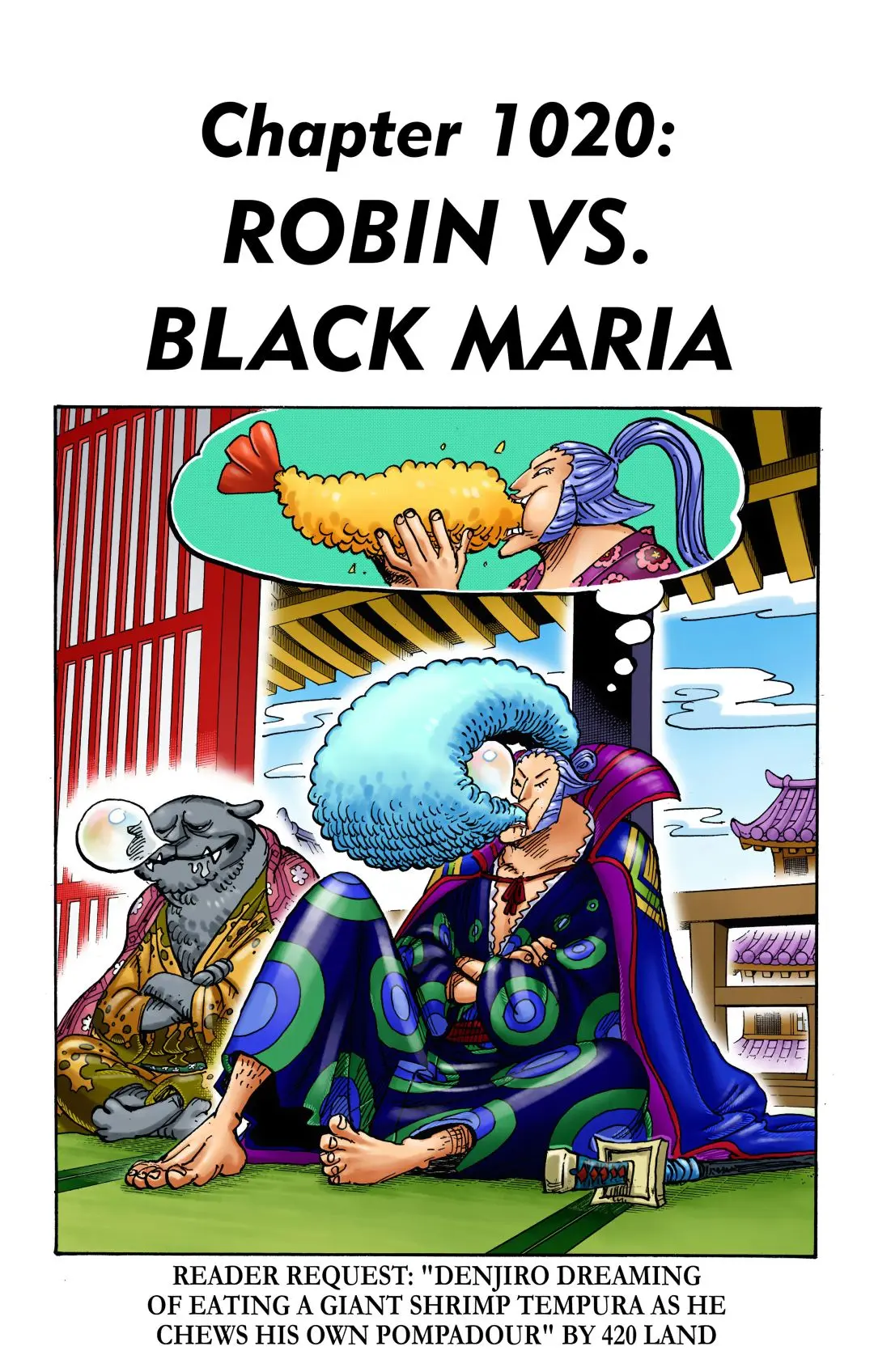 One Piece Colored, chapter 1020, page 1