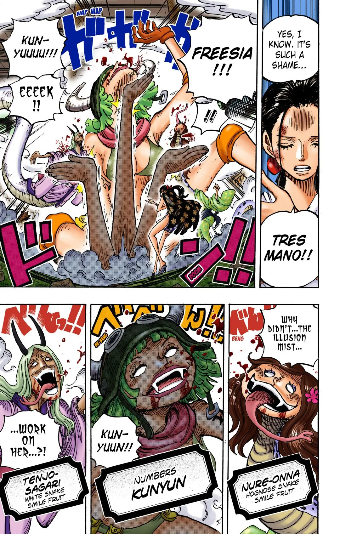 One Piece Colored, chapter 1020, page 7