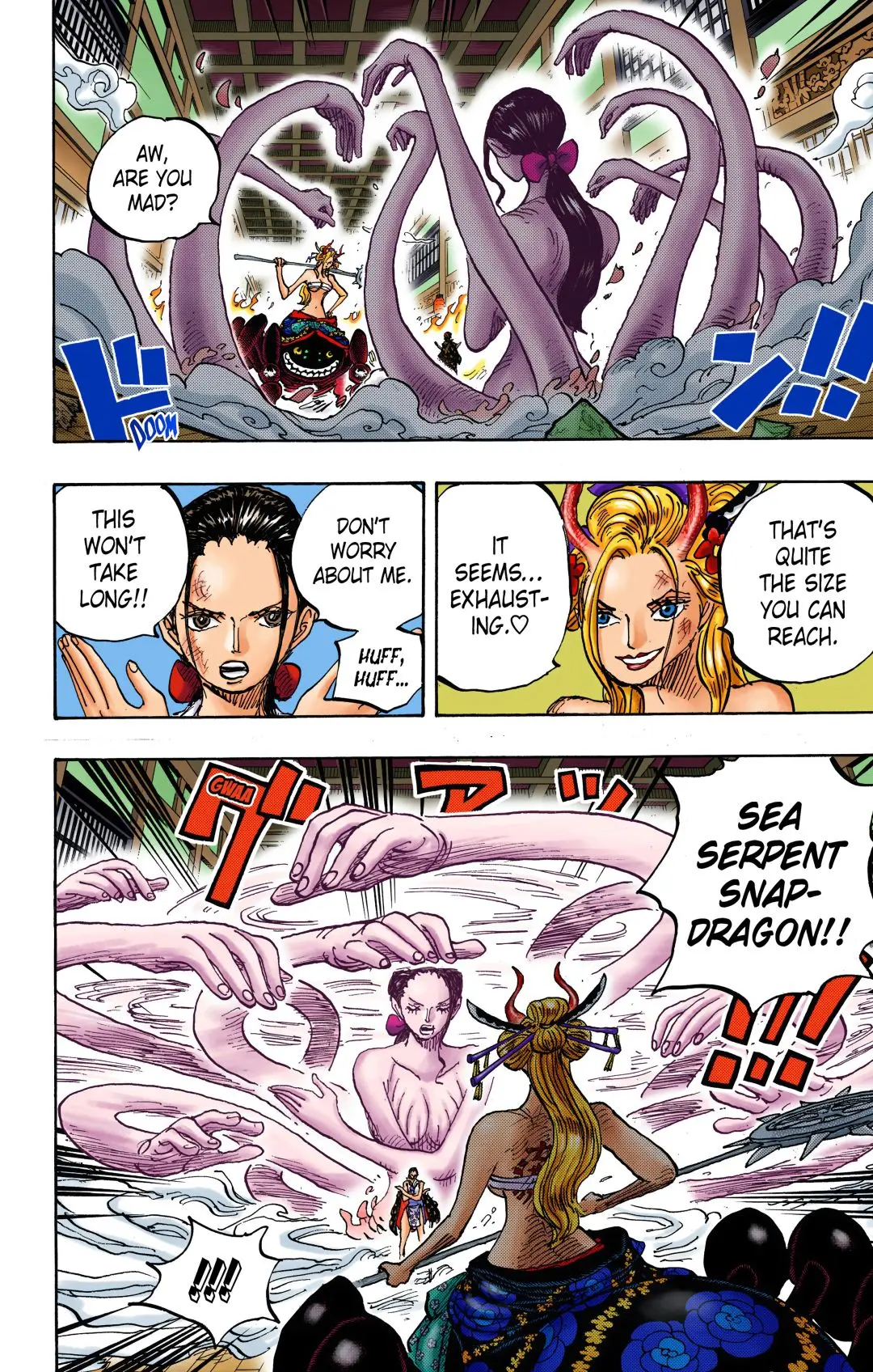 One Piece Colored, chapter 1021, page 2