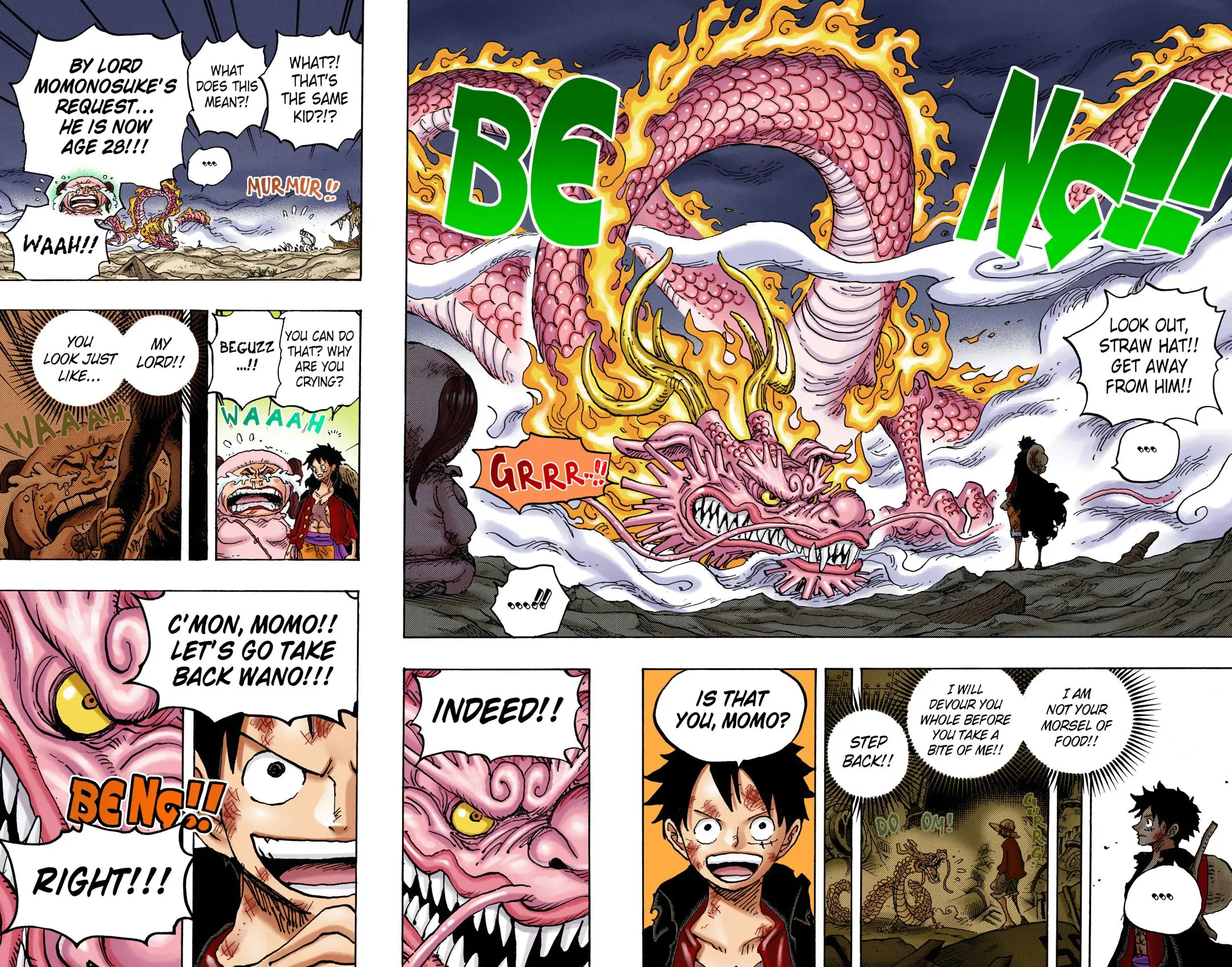 One Piece Colored, chapter 1023, page 16