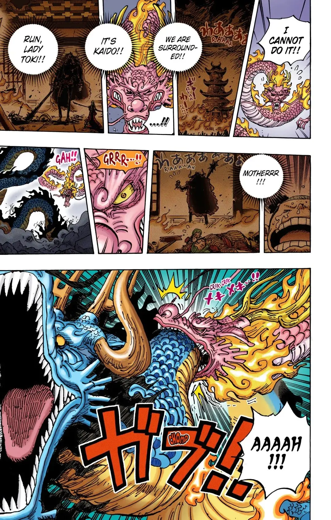 One Piece Colored, chapter 1026, page 10