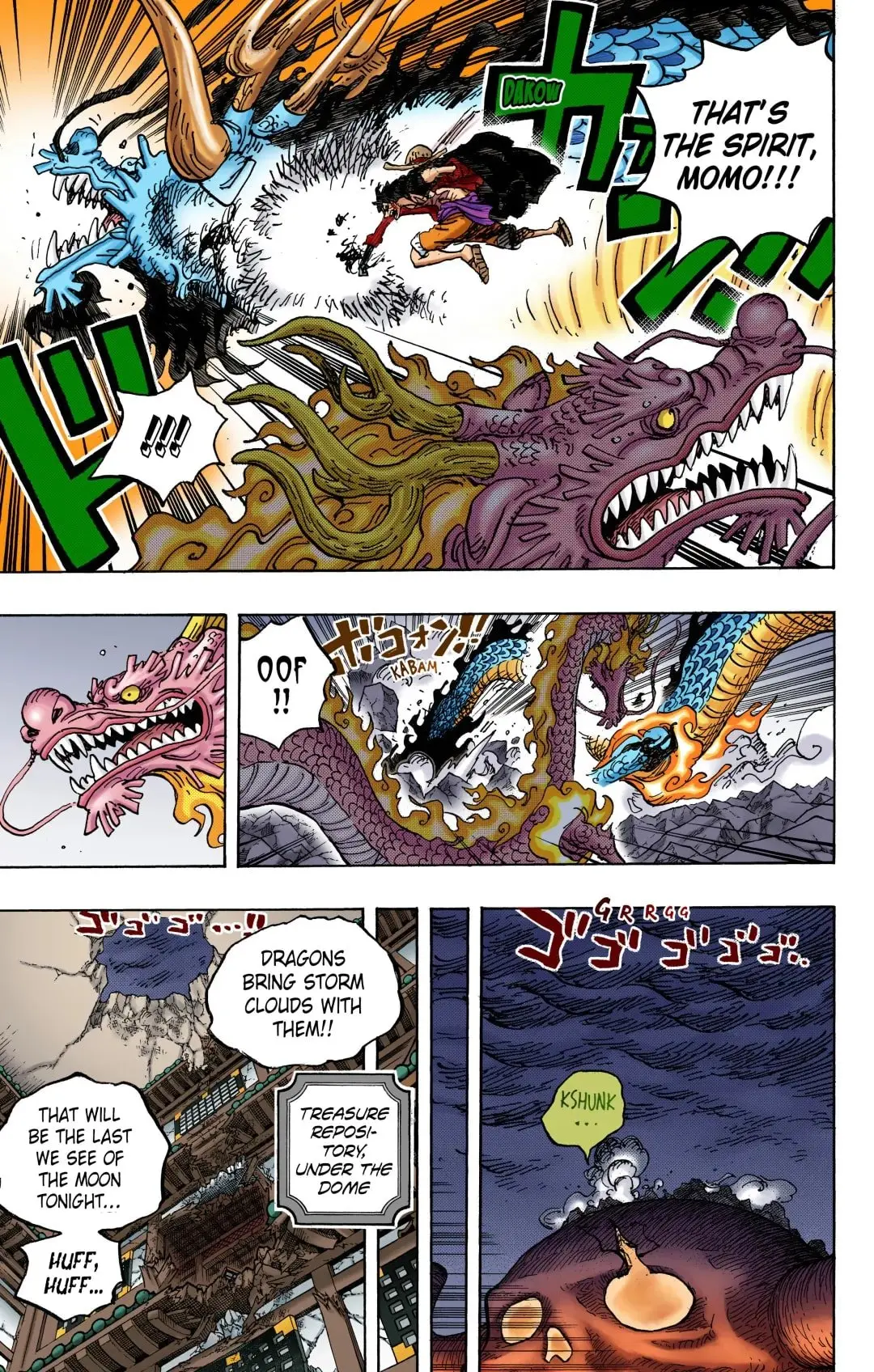 One Piece Colored, chapter 1026, page 12