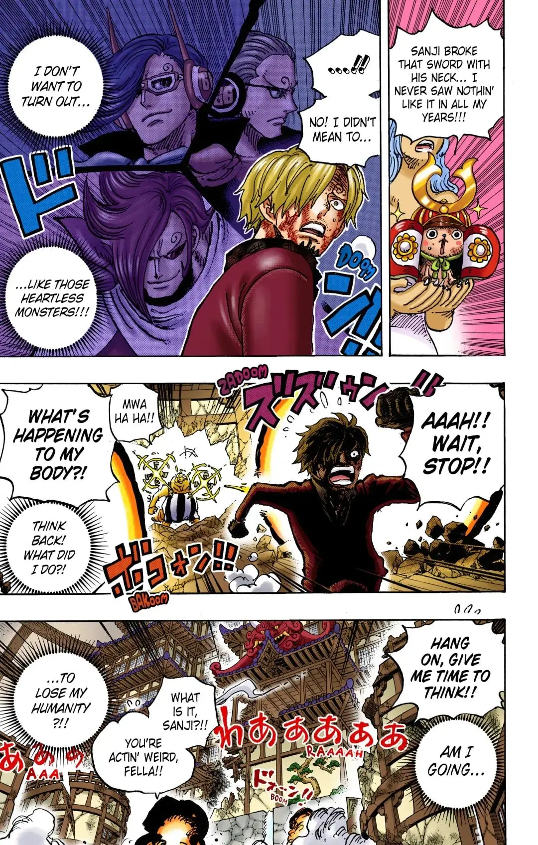 One Piece Colored, chapter 1029, page 3