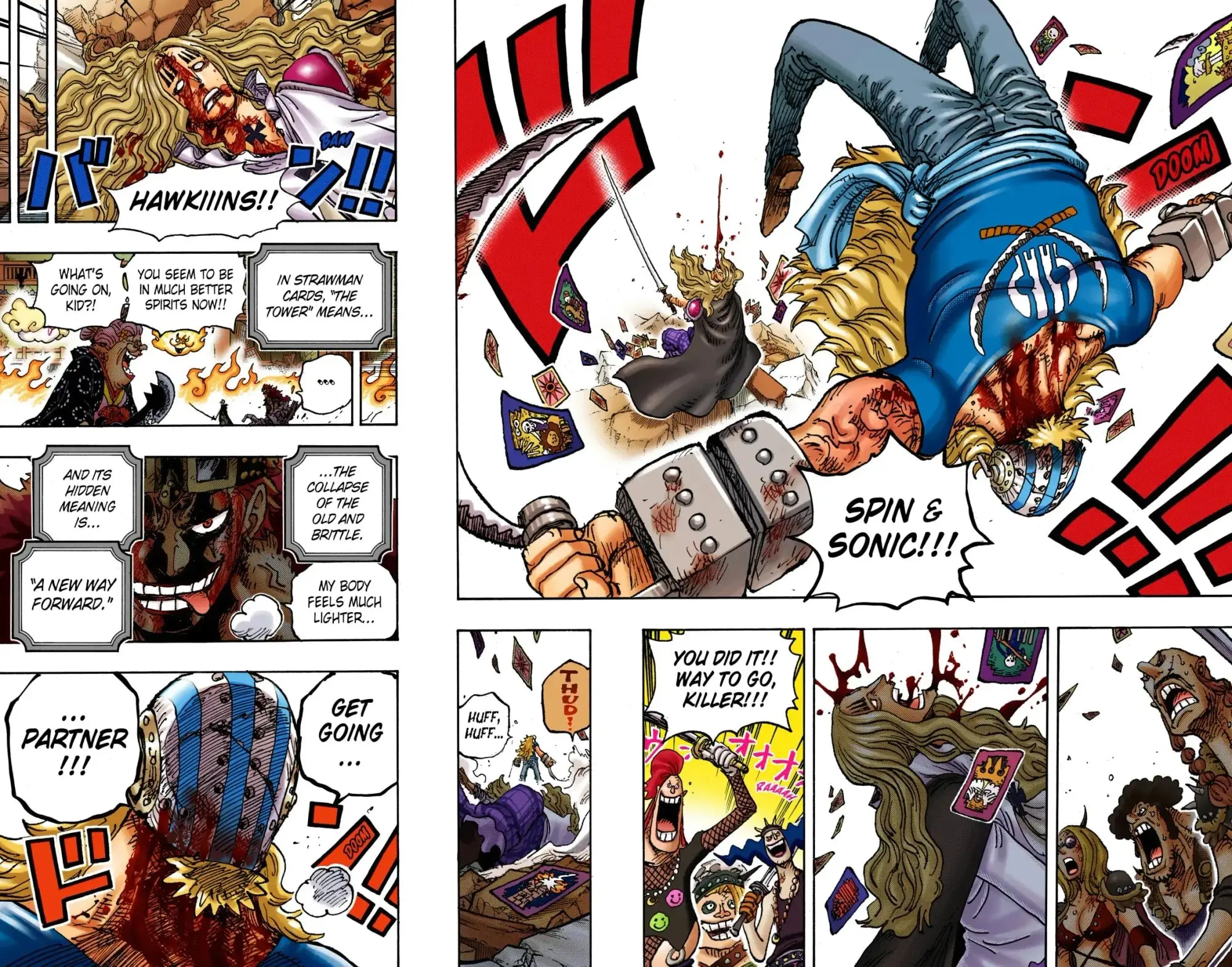 One Piece Colored, chapter 1029, page 14