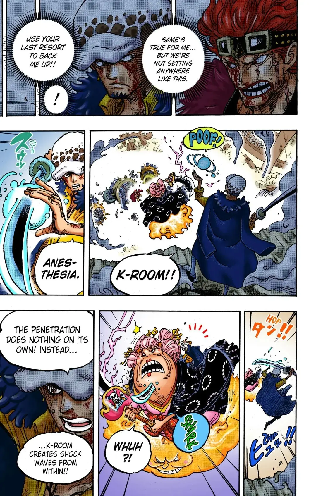 One Piece Colored, chapter 1030, page 10